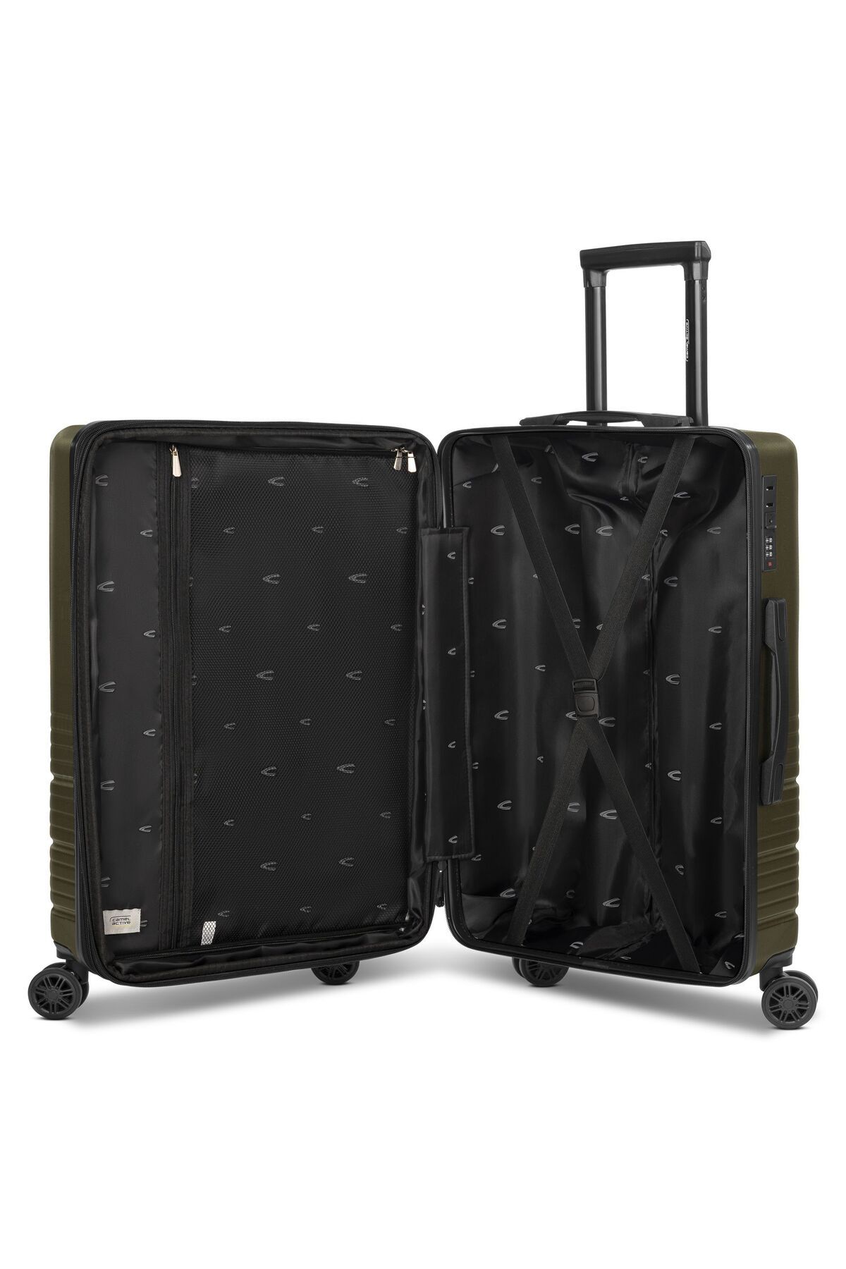 Camel Active-Hanoi 4 Wheels Suitcase Set 3-piece With Expansion Pleat 5