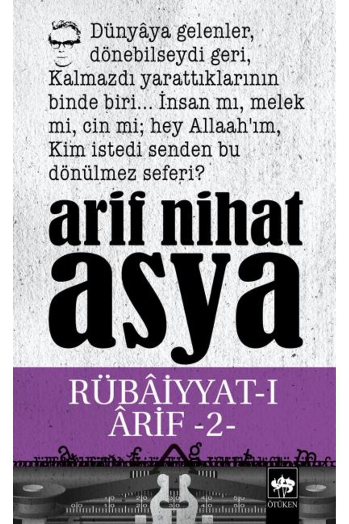 Destek Yayınları Rübaiyyatı Arif 2