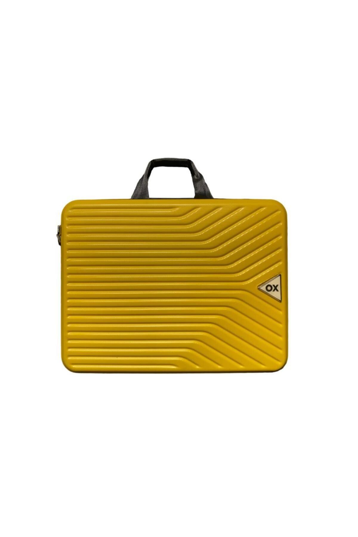 OX Luggage 220223 15,6-17,3 ınç Laptop Çantası Sarı