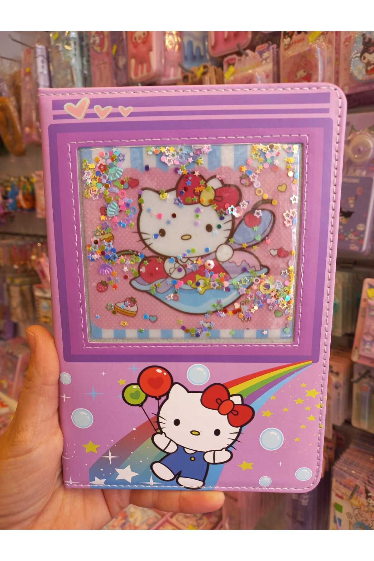 zeynobella Sanrio Kuromi Hello Kitty Stitch Anı Hatıra Not Defteri Okul Aksesuarı Hediye