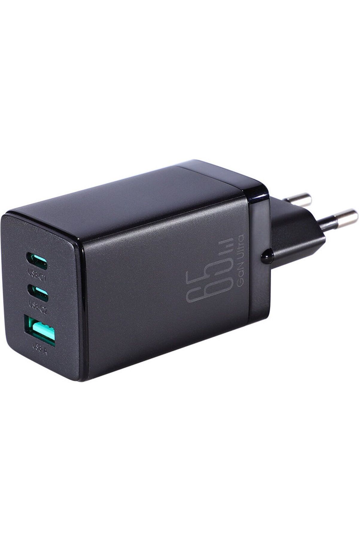 REDz Accessories-Adaptor de priză 65w tip C, cablu 3 în 1, Joyroom Jr-tcg01, 2 porturi USB x tip C, negru 8