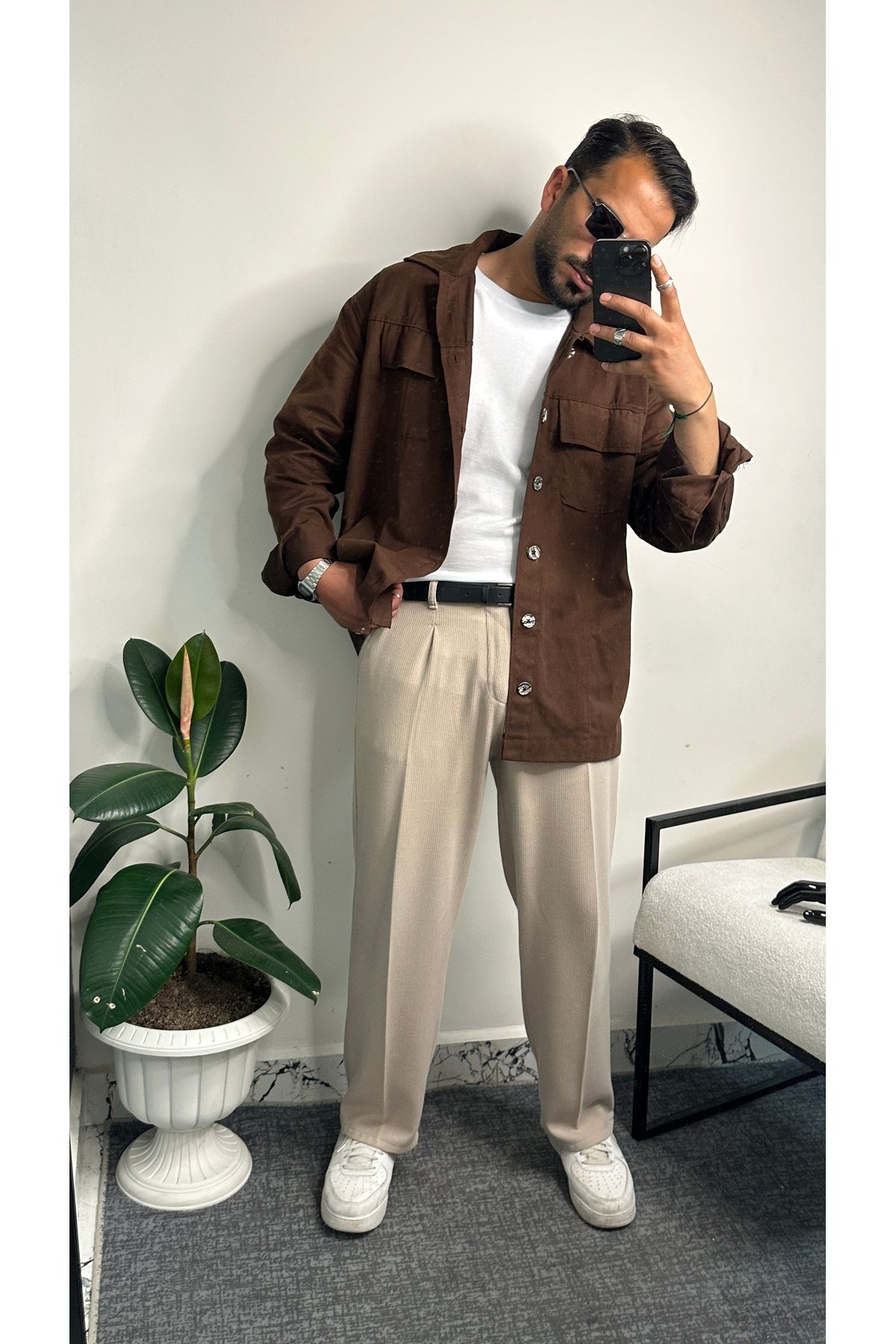 MODA Oversize Erkek Gömlek