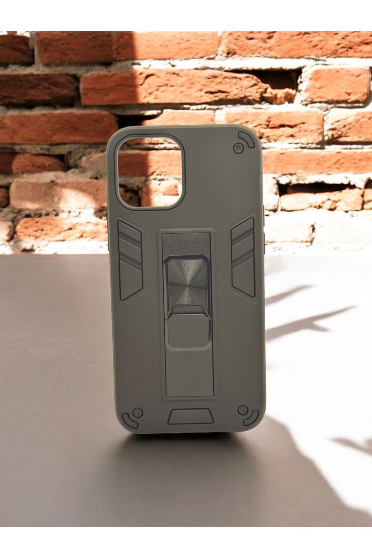 DUBİGOLD İPHONE 12 PRO MAX UYUMLU METAL YÜZÜKLÜ MIKNATISLI ZIRHLI TANK KILIF