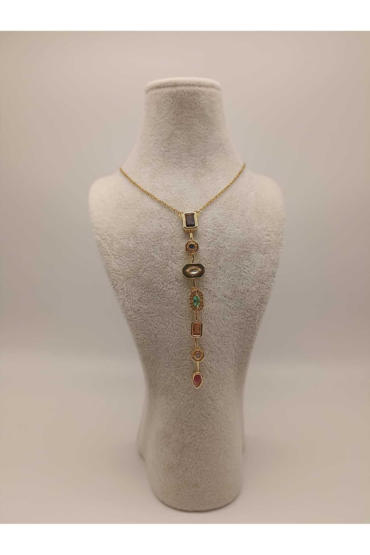 TLSMACCESORIES ÇELİK Y KOLYE