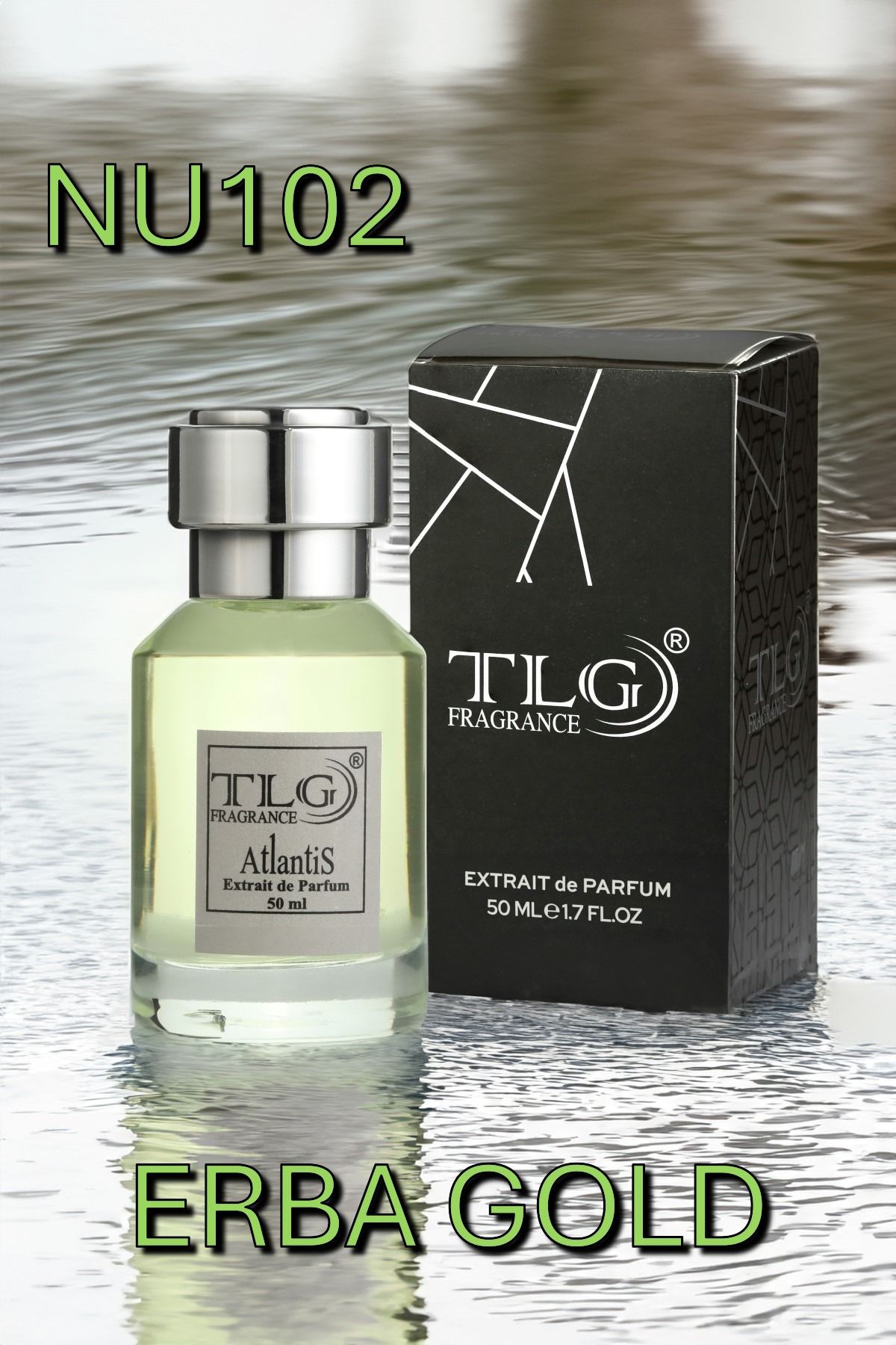 TLG TLGNU102e050 Erba Gold Niche Extrait Unisex Parfüm, 50 ml
