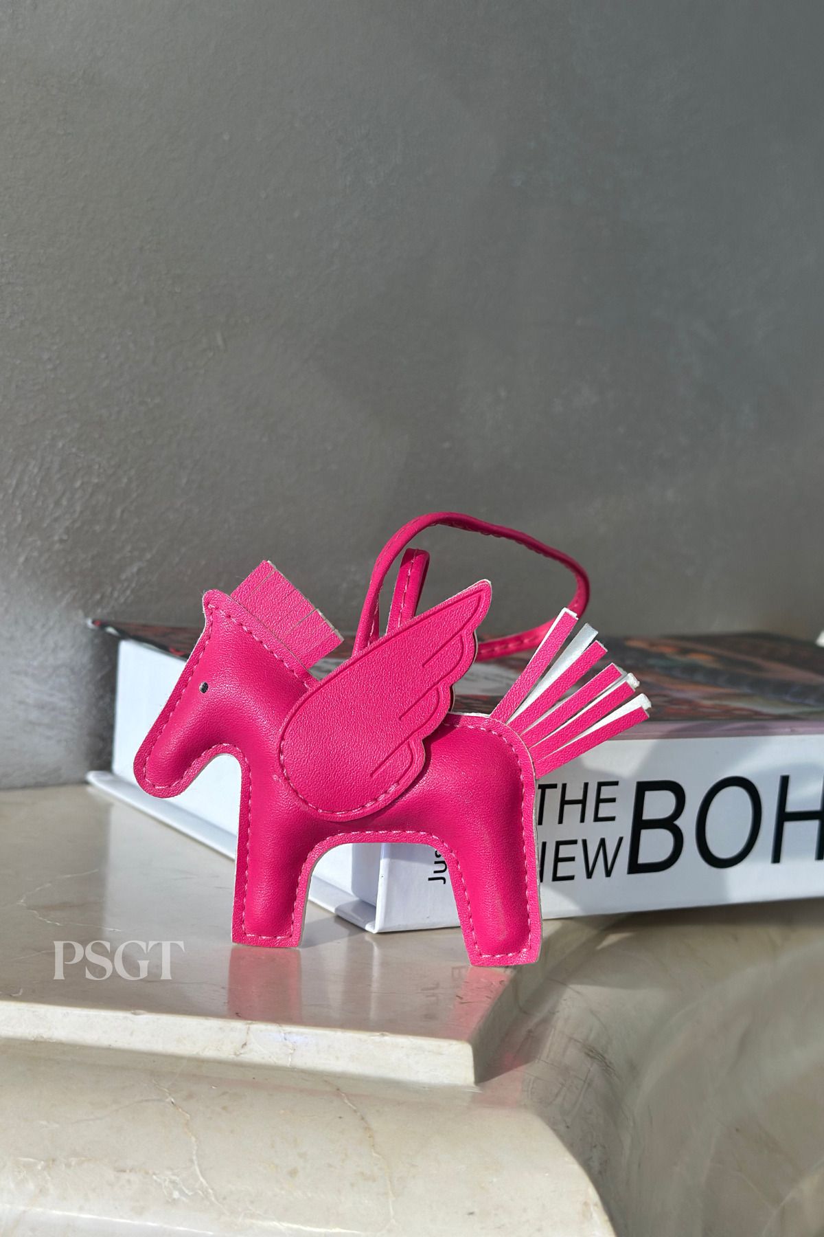 PSGT Peony El Yapımı Çanta Charm Anahtarlık Çanta Aksesuarı Bag Charm
