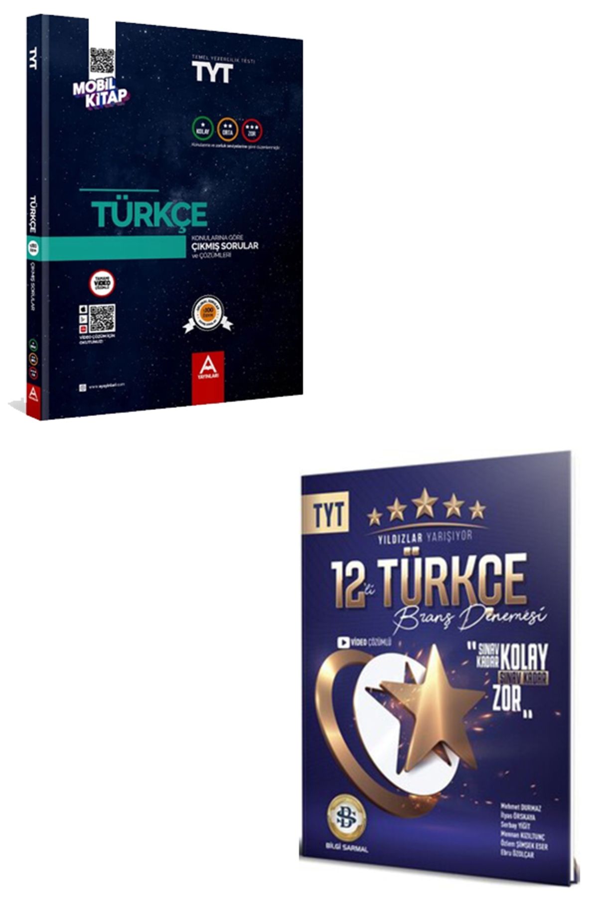 Yeni Müfredat Yayınları 2025 Bilgi Sarmal Yayınları Yıldızlar Yarışıyor TYT Türkçe Çıkmış Sorular ve Deneme Seti