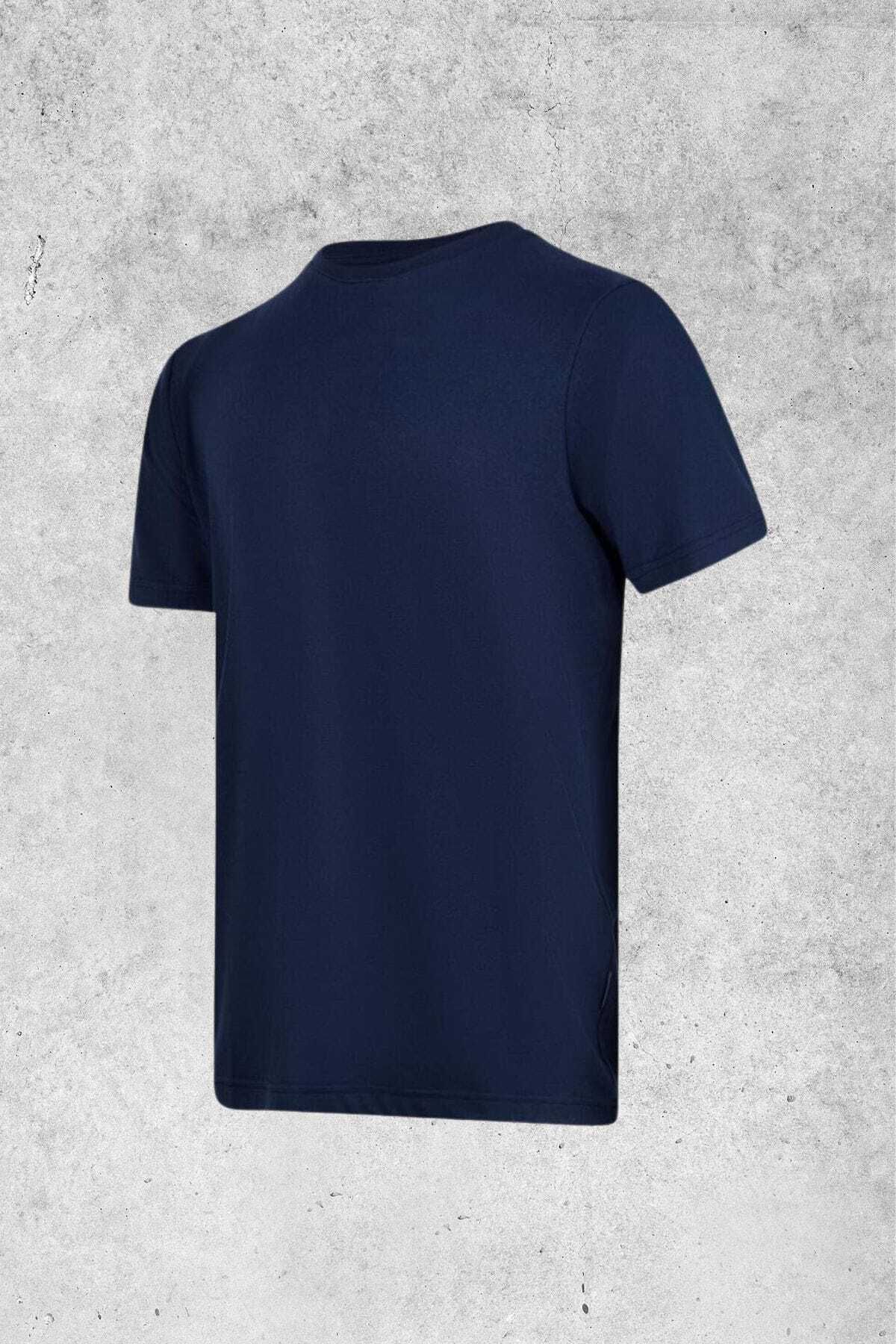MOLICO Basic unisex Sıfır yaka Kısa kollu Tshirt