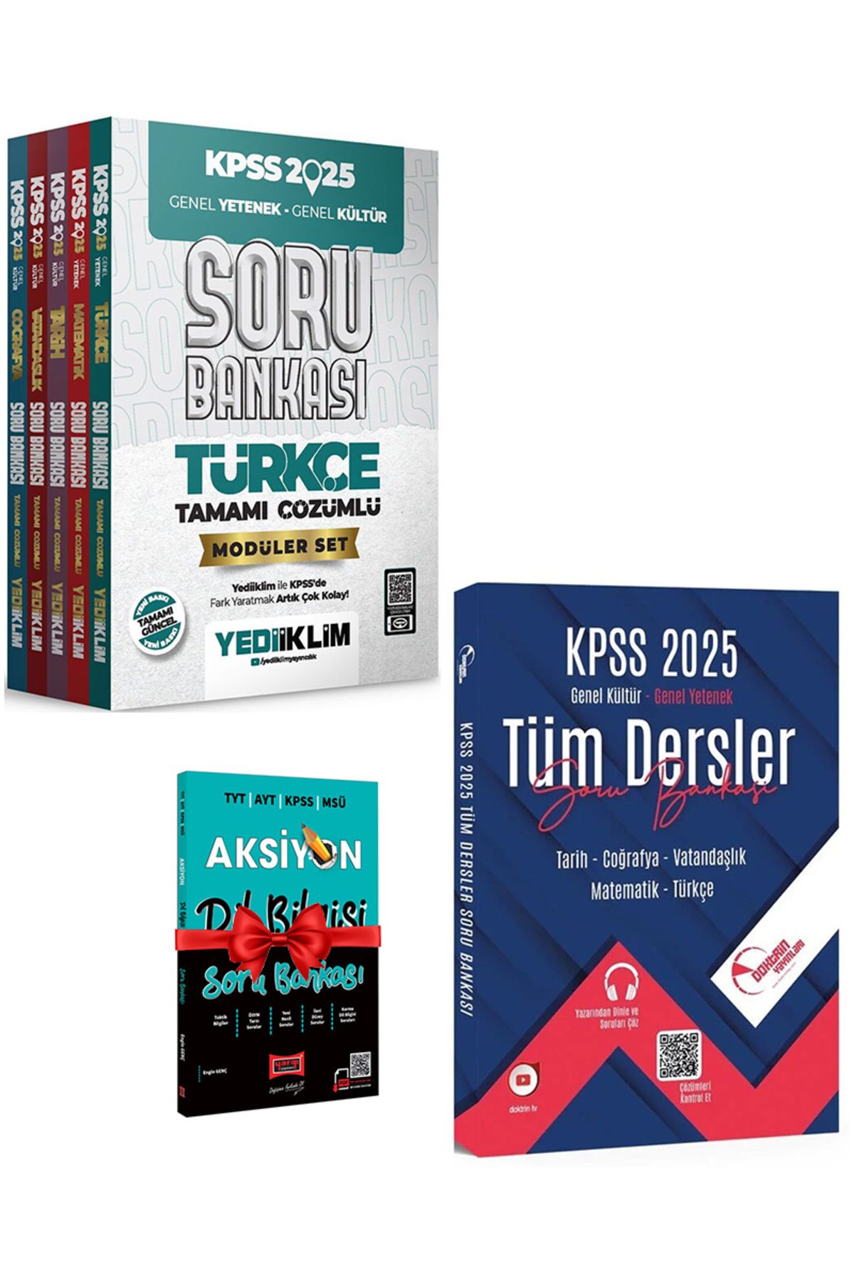 Yediiklim Yayınları KPSS Soru B.-Soru Bankası.-Hediye