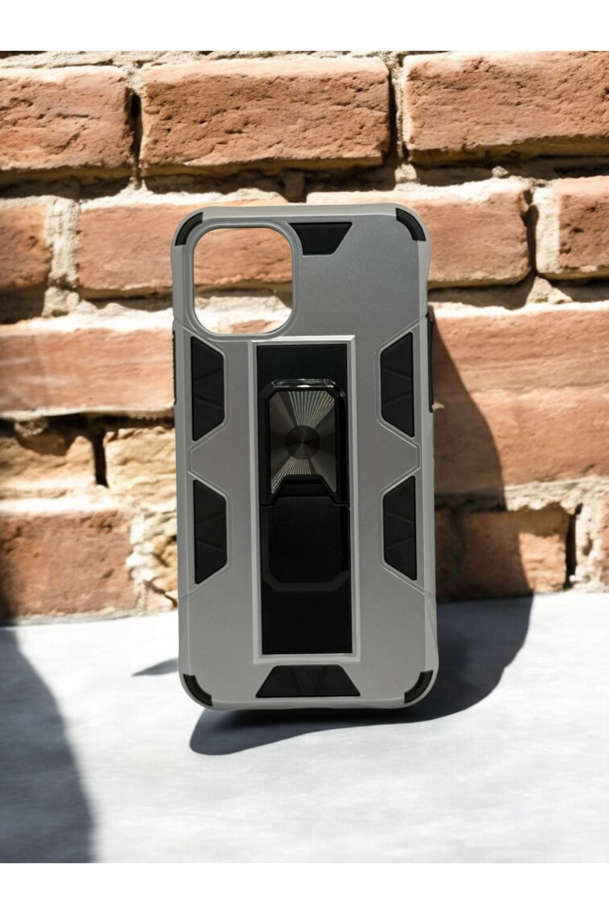DUBİGOLD İPHONE 11 PRO UYUMLU METAL YÜZÜKLÜ MIKNATISLI ZIRHLI TANK KILIF