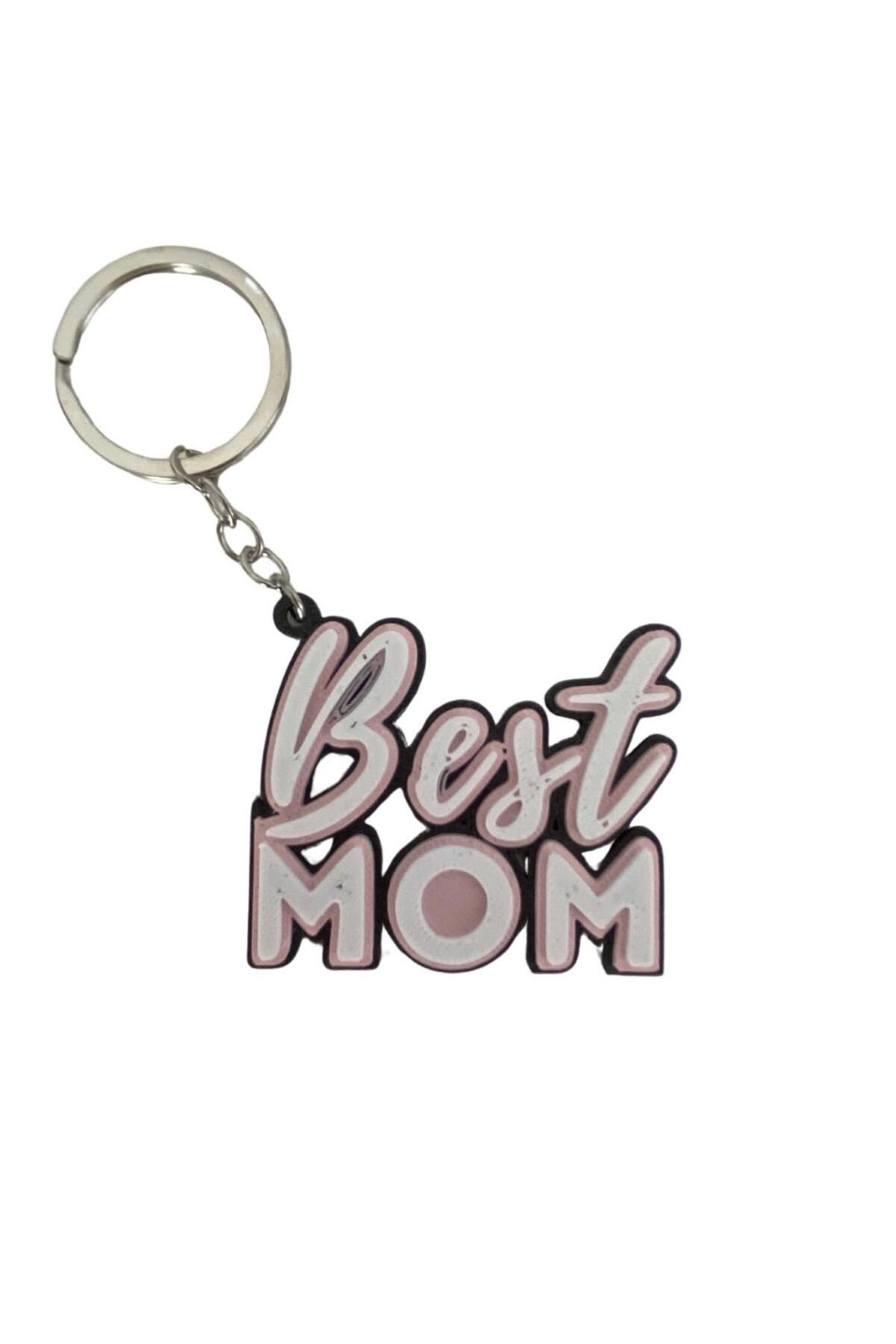 aysatelier Best Mom Anahtarlık,Anneler Günü Hediyesi