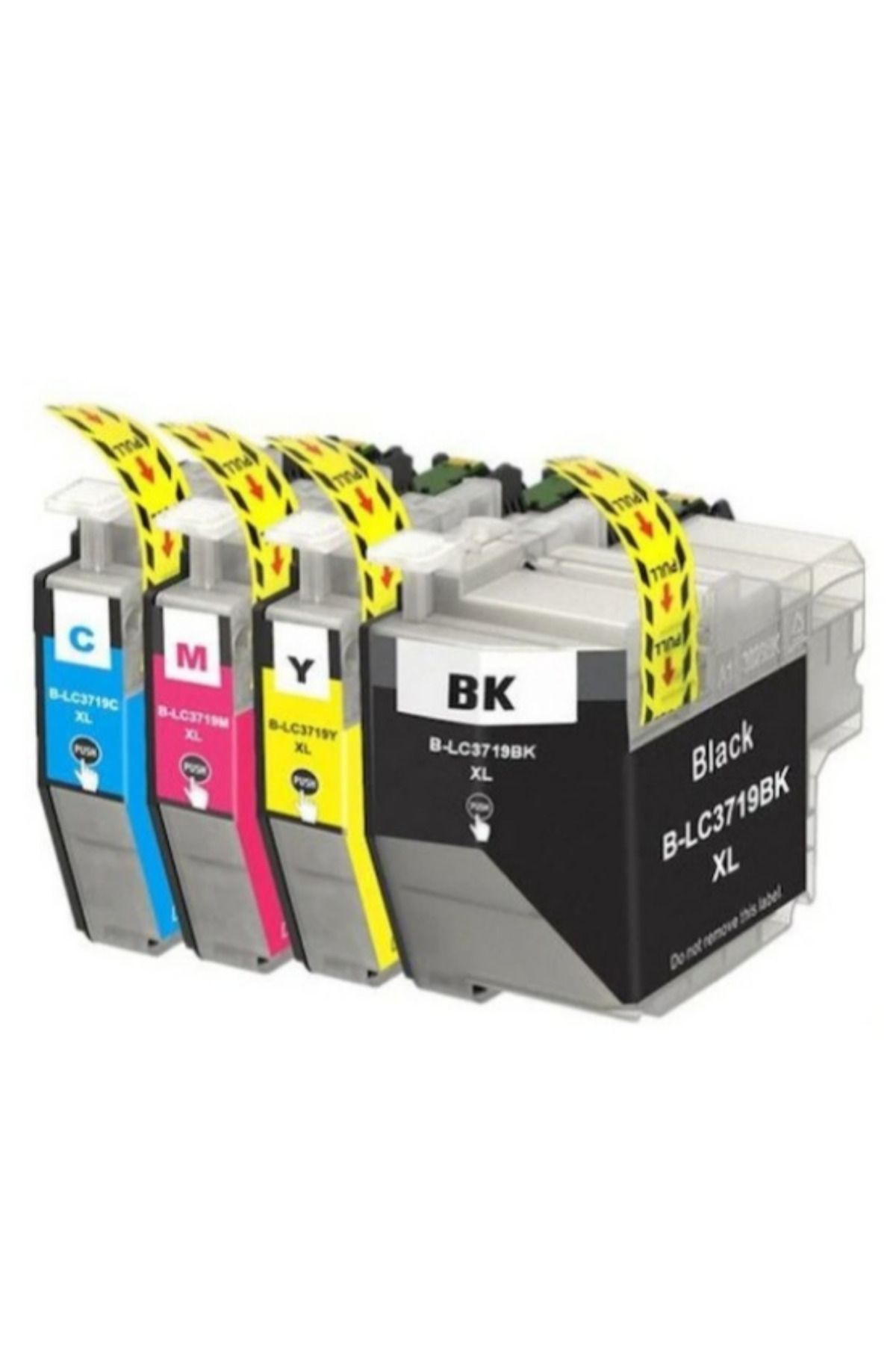 TecHarbor Brother MFC-J2330DW,MFC-J2730DW,MFC-J3530DW,FC-J3930DW LC3719XL yüksek kapasiteli Muadil Kartuş Seti