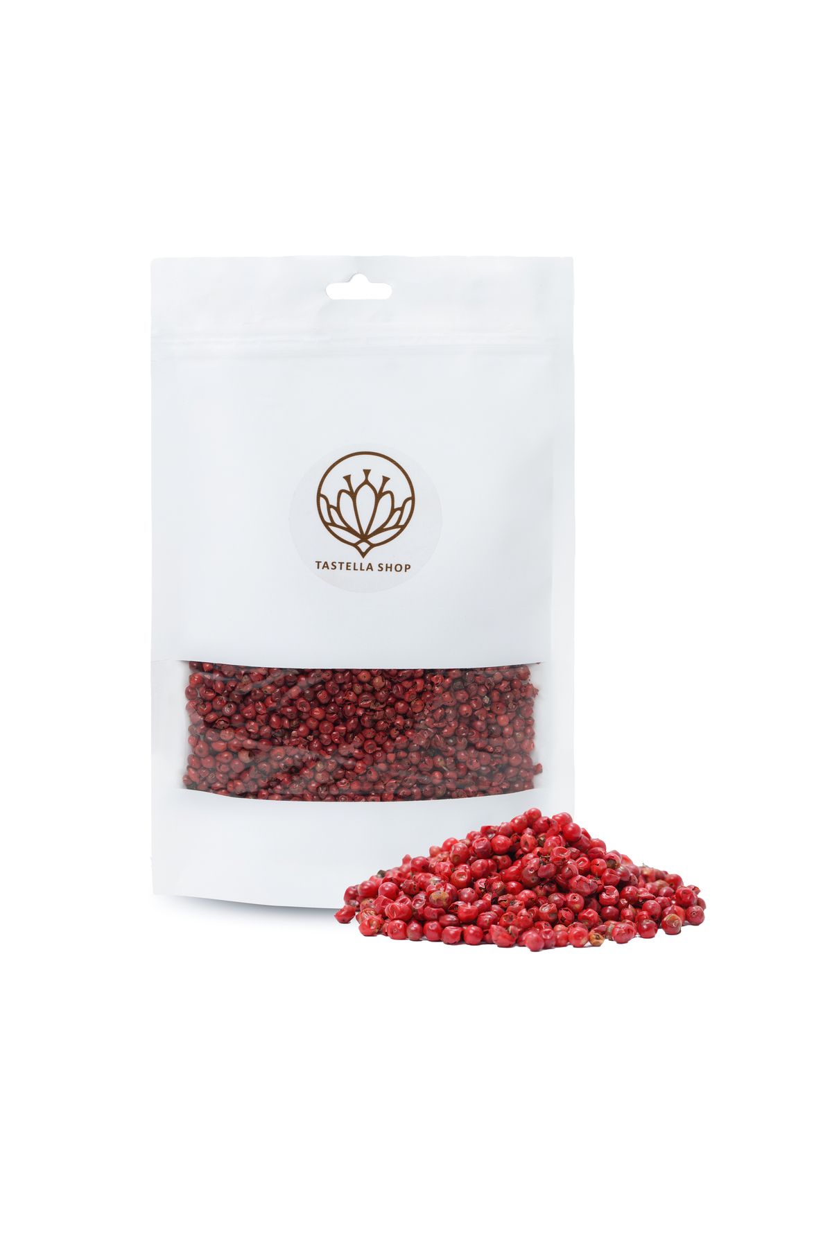 Tastella Shop Kırımızı Tane Biber (1KG), Lüks Kalite, Katkı Maddesiz Kırmızı Tane Biber, Tane Biber Kırmızı