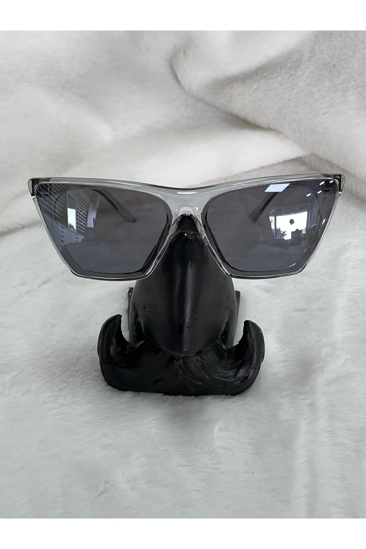 Benx Sunglasses Benx KADIN CAT EYE Yarım Aynalı Güneş Gözlüğü 62-13-150