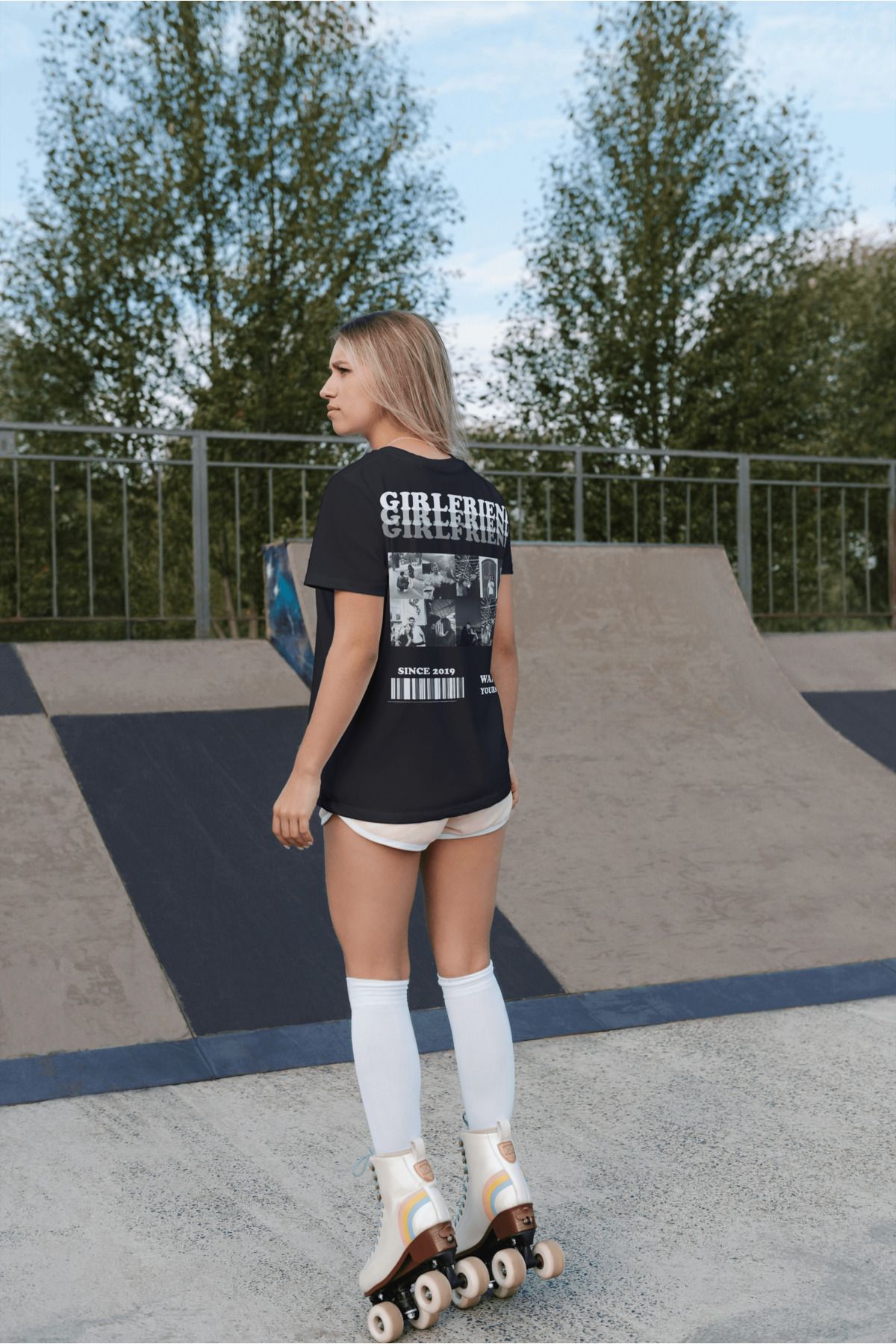 beloved.co kişiye özel-hediye tasarım girlfriend yazılı sevgili-couple t-shirt