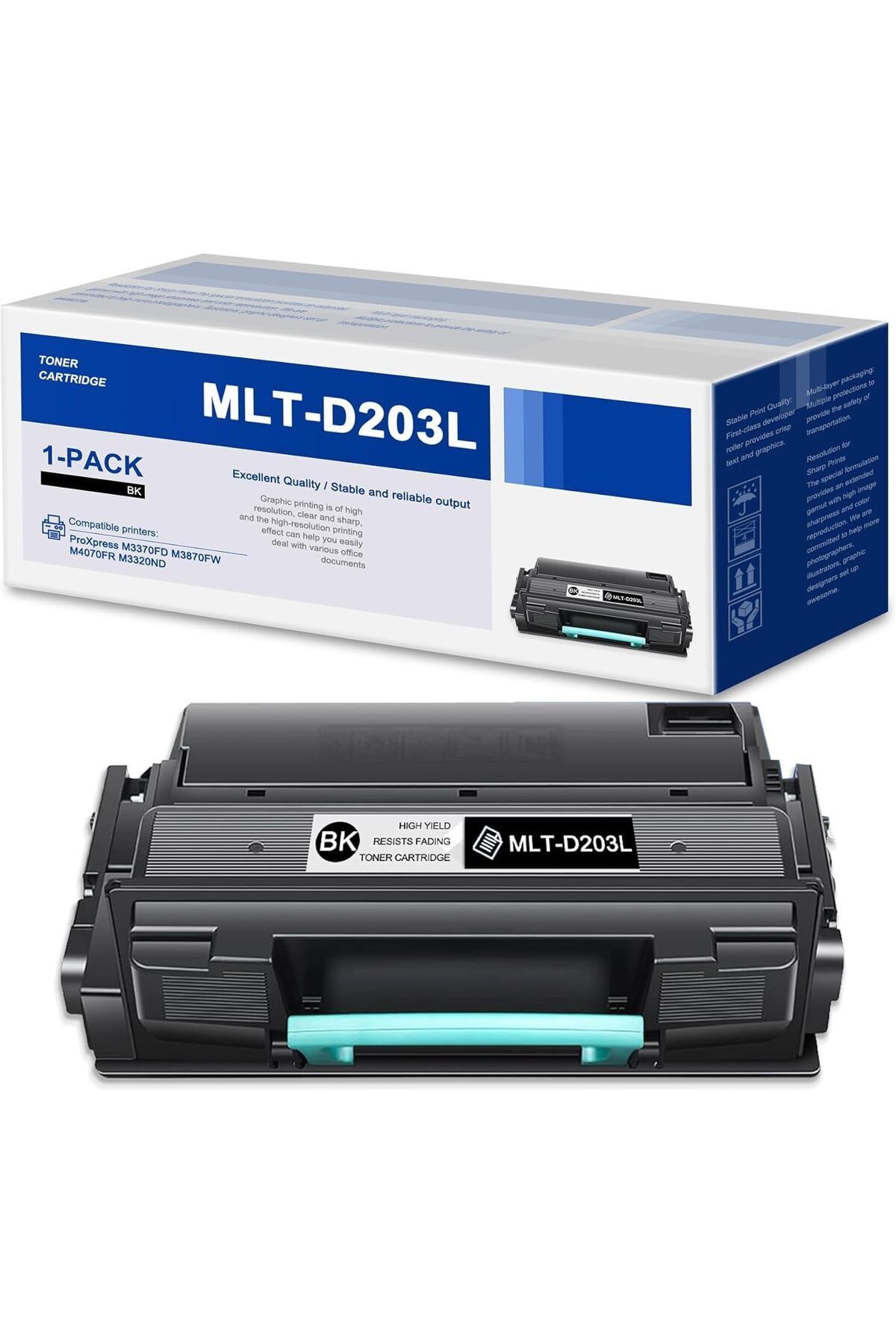 Samsung MLT-D203L Toner ProXpress M3320ND M3820DW M4020ND M3870FW M4070FR M4072 MUADİL