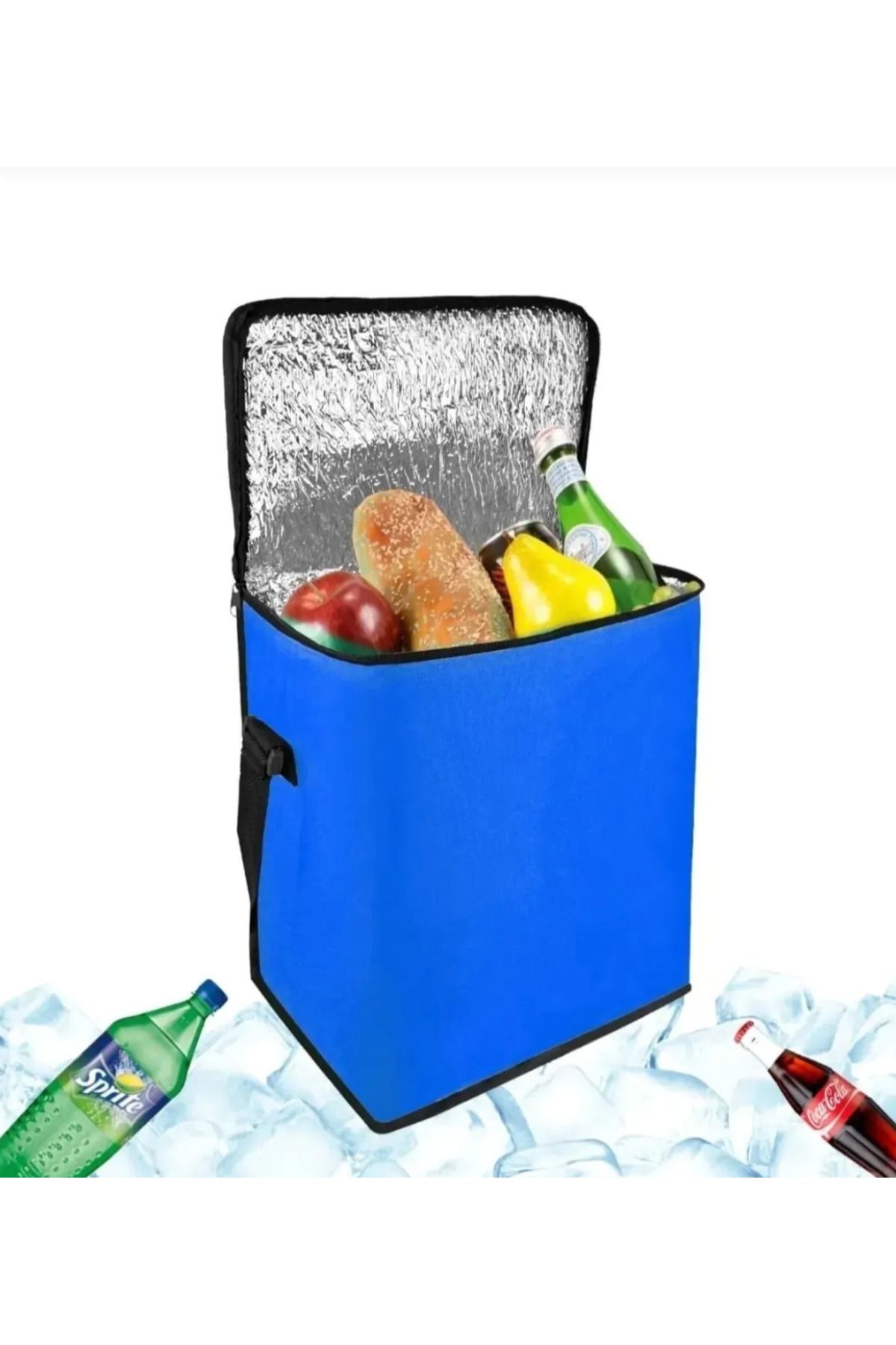 Veliday 3 Katlı Sefer Tası Taşıma Termos Çanta Isı Yalıtımlı Yemek Taşıma Çantası 20 Cm *21 Cm *10 Cm