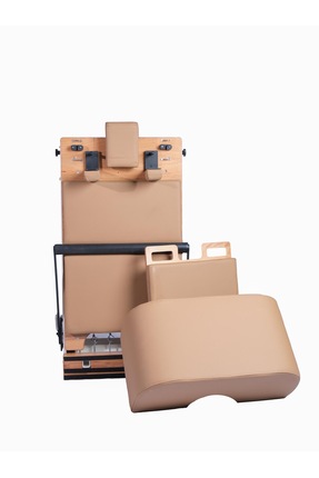 FOOT PİLATES EKİPMANLARI Katlanır Reformer (BEYAZ)