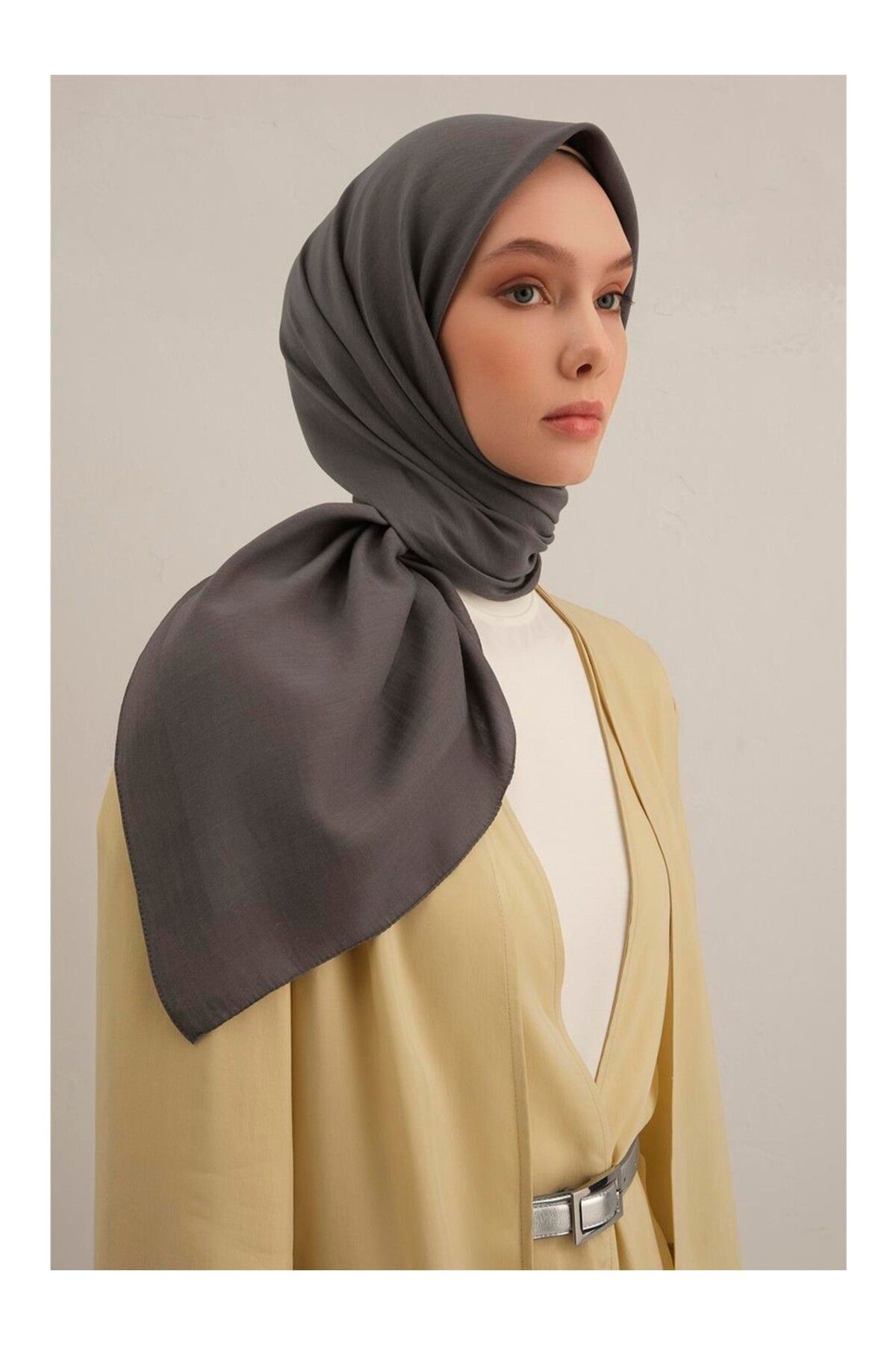 Armine Bordürlü Lyocell Eşarp