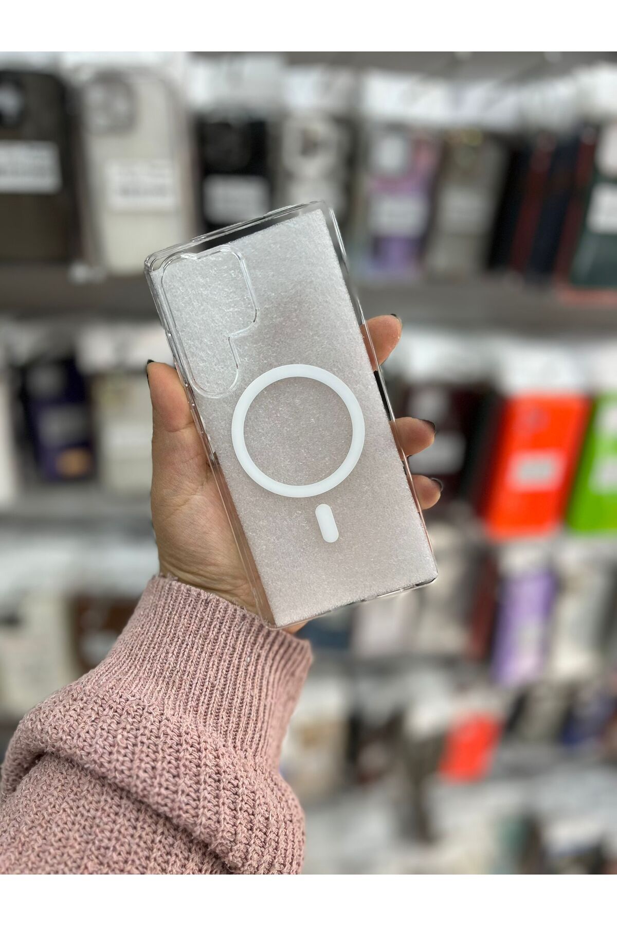 TECNOTREND Galaxy S25 ultra magsafe özelikli mika kapak