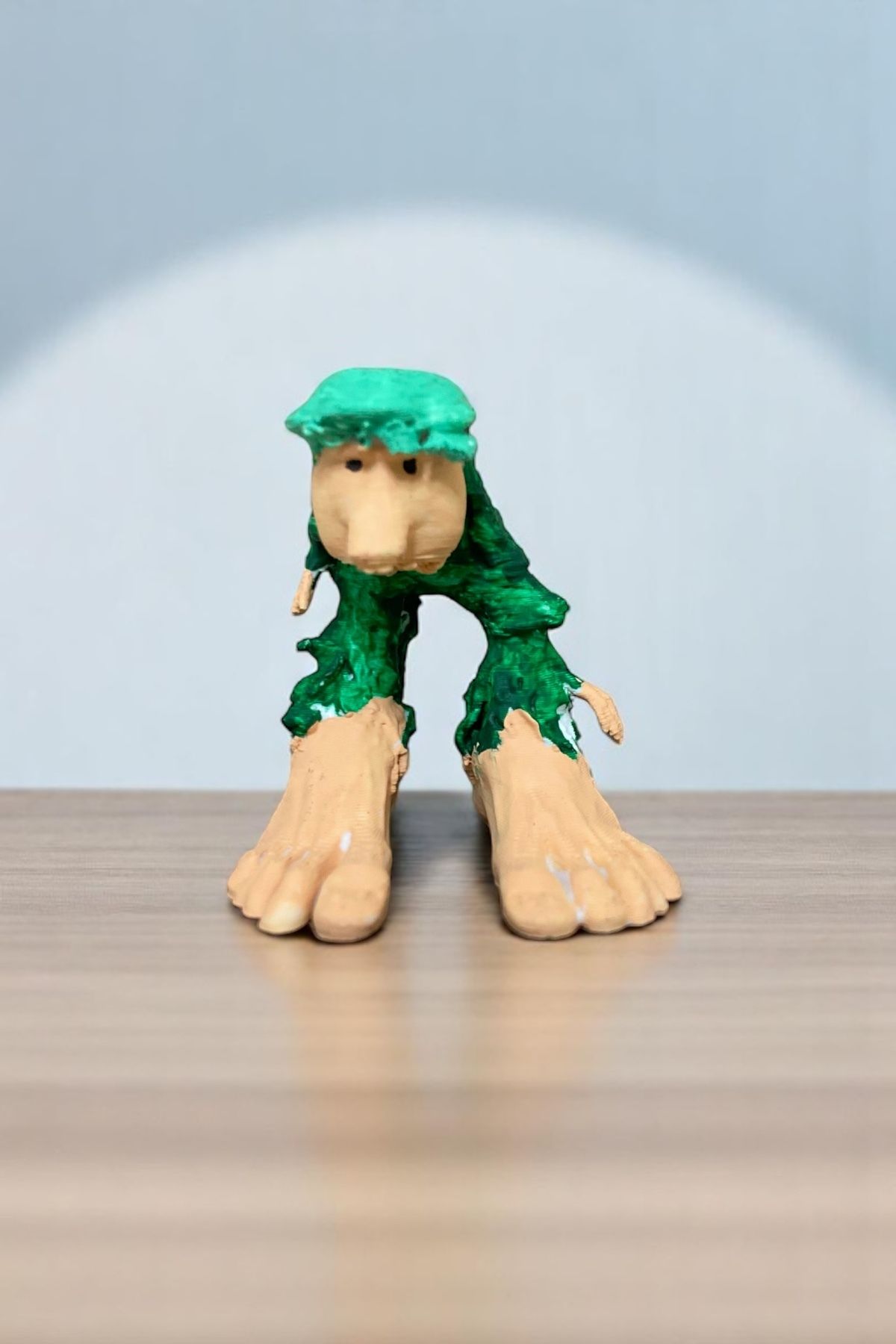 GiginGo BRR BRR PATAPİM Dev Ayaklı Karakter | 5cm Mini Brainrot Figürü