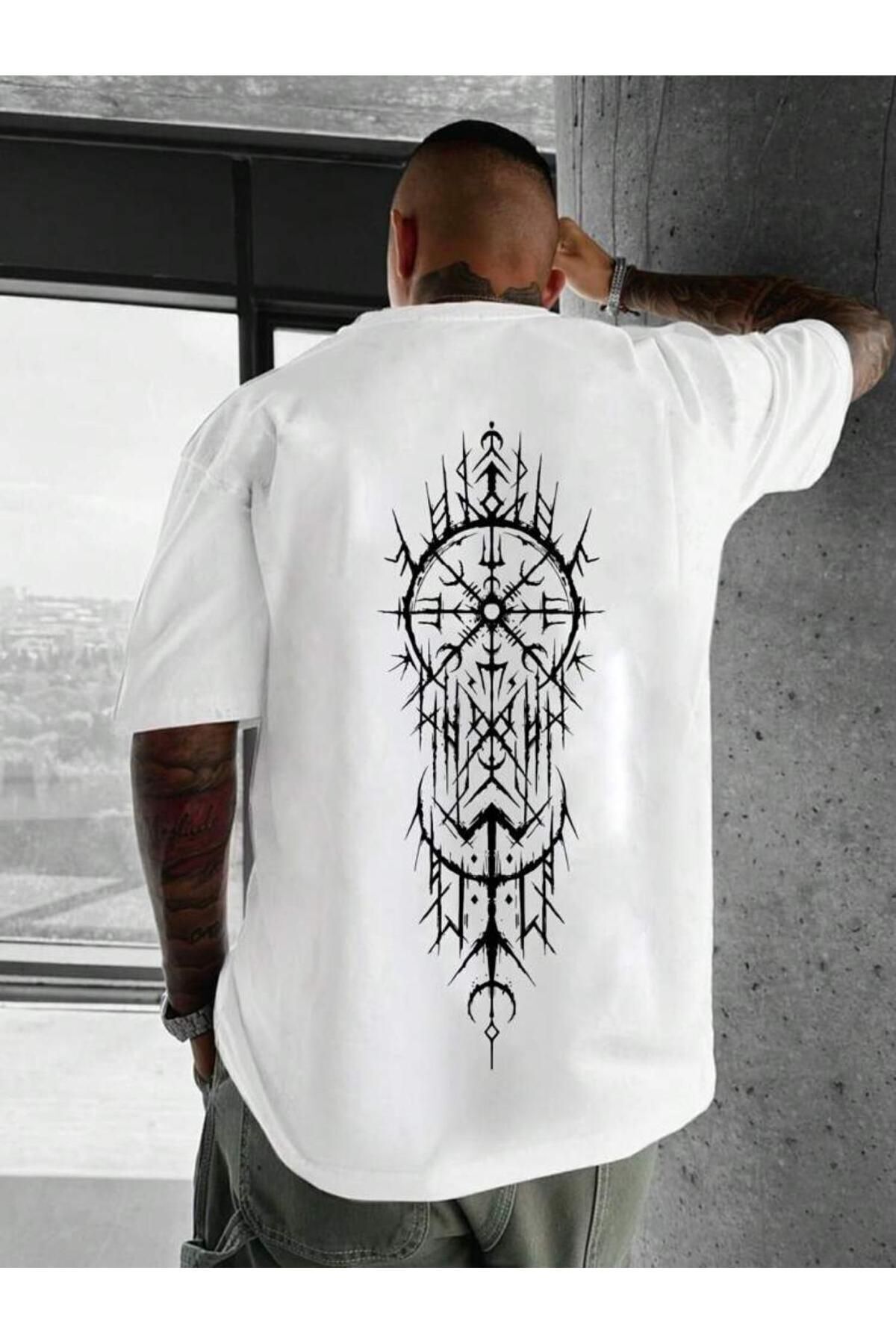 NEMESA Erkek Dream Sırt Baskılı Oversize T-shirt