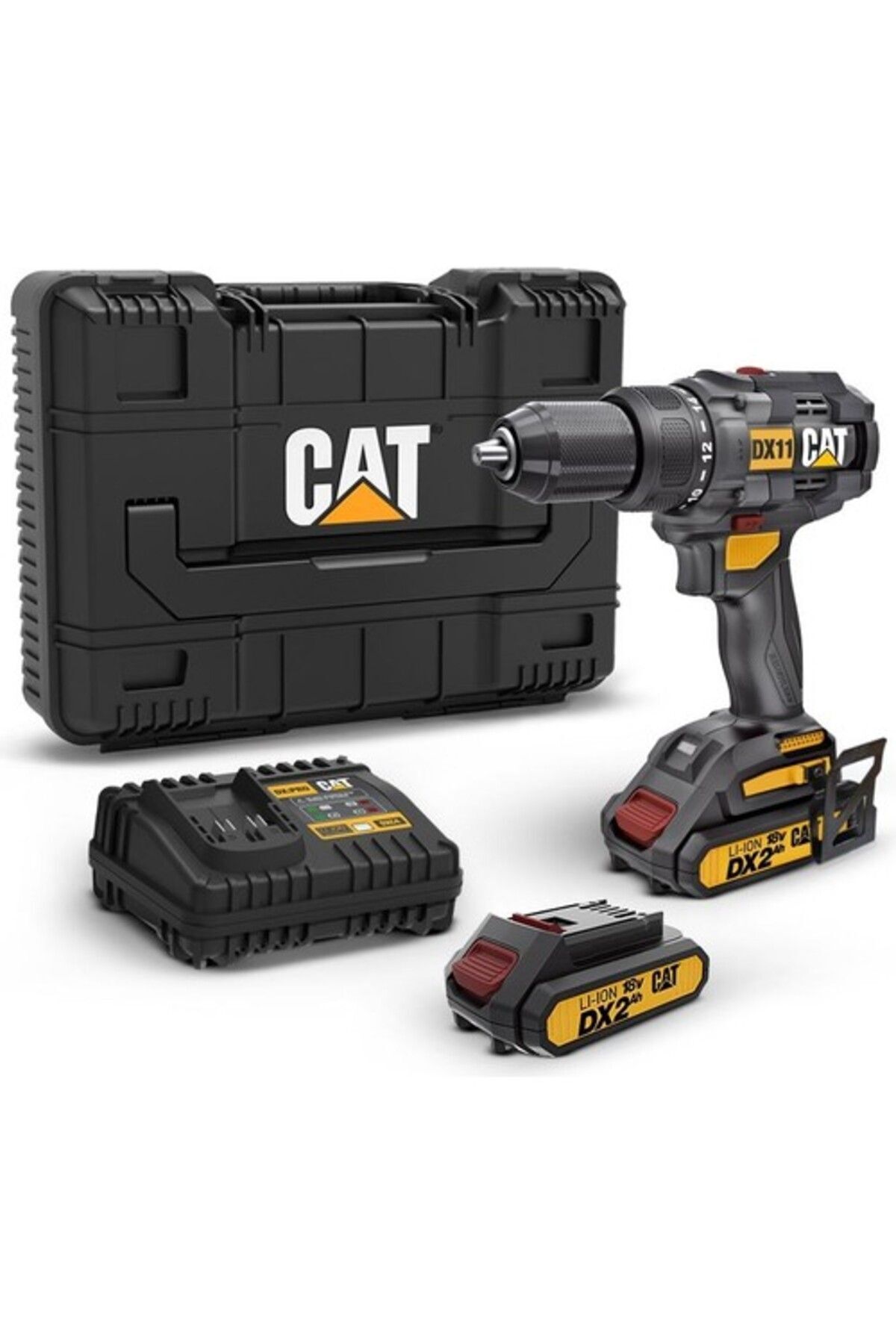 teknotrust Dx11 18volt/2.0ah Li-ion Çift Akülü Kömürsüz Profesyonel Şarjlı Matkap
