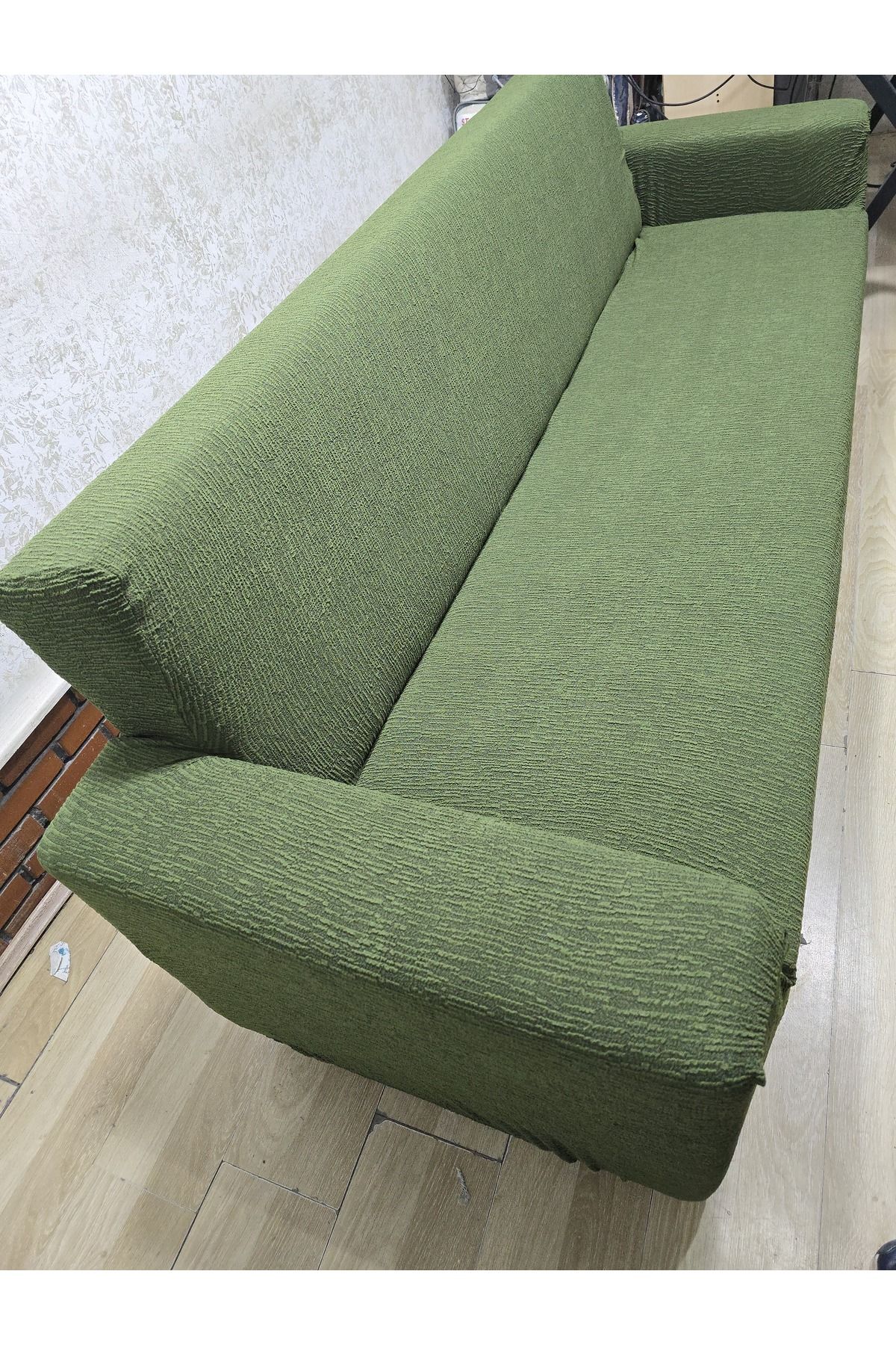 Rişte Home-A Quality Jacquard Semi Covering 3 3 1 1 Rod Pattern Elastic Sofa, Armchair Cover, Case Set 4