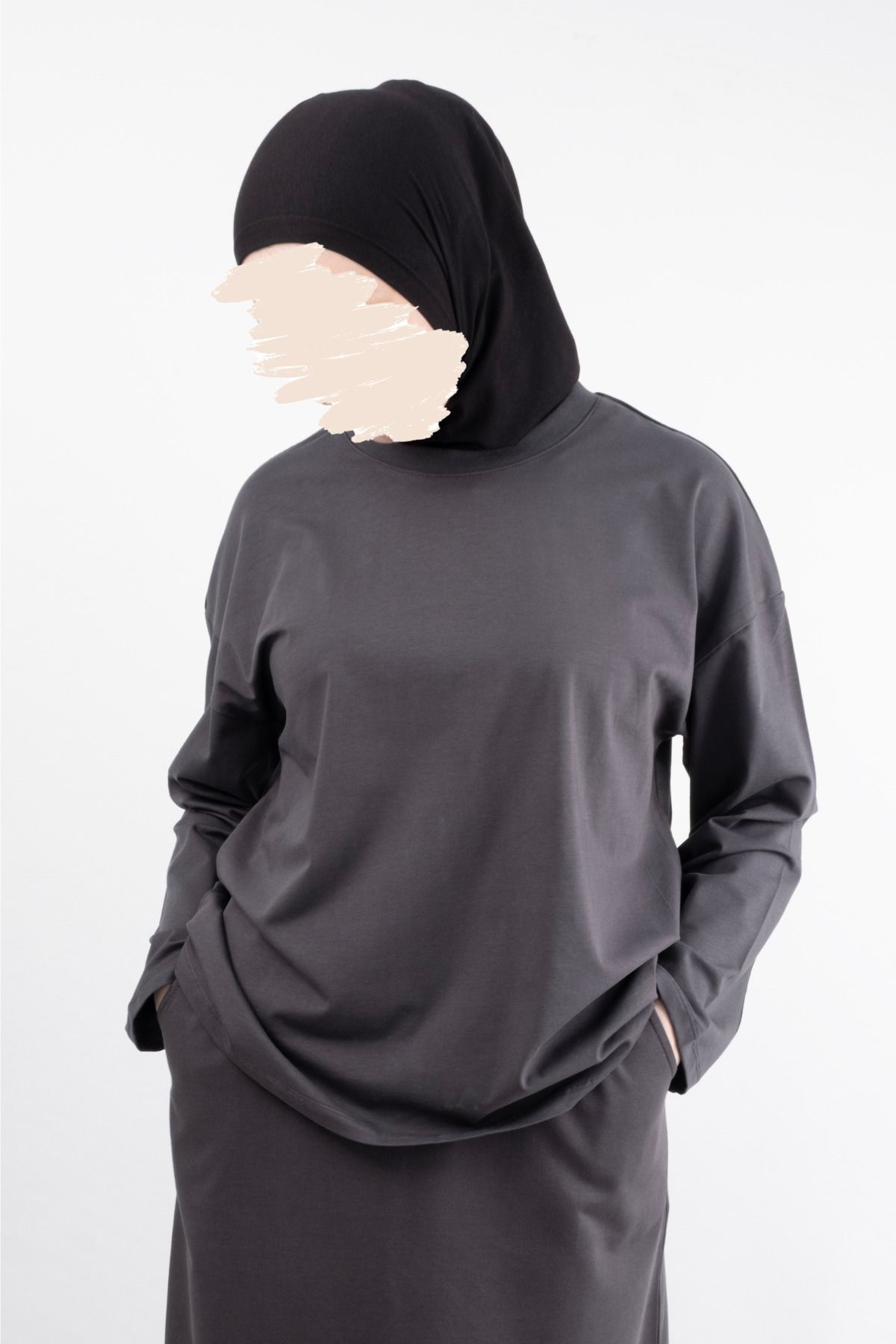 Vauva GENİŞ UZUN KOL OVERSIZE TSHIRT 25541