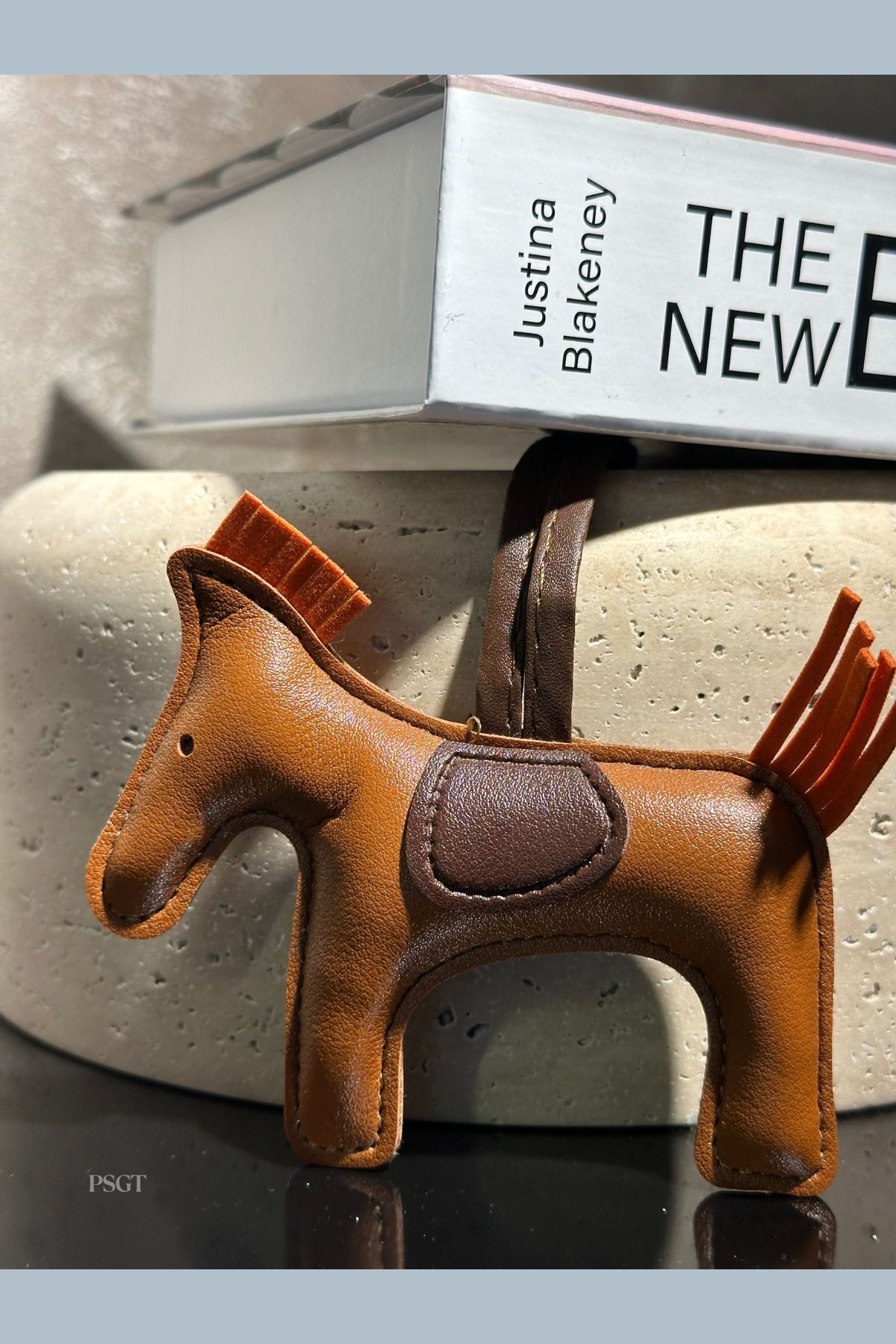 PSGT Horse El Yapımı Çanta Charm Anahtarlık Çanta Aksesuarı Bag Charm