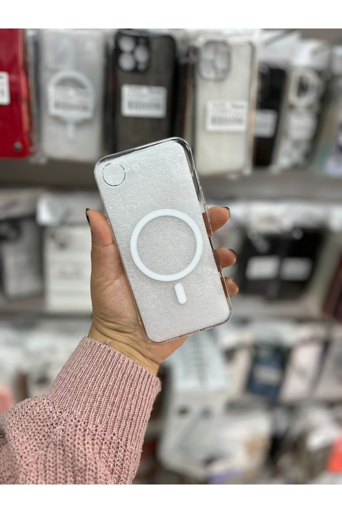 TECNOTREND Apple İphone 16E Magsafeli mika kapak