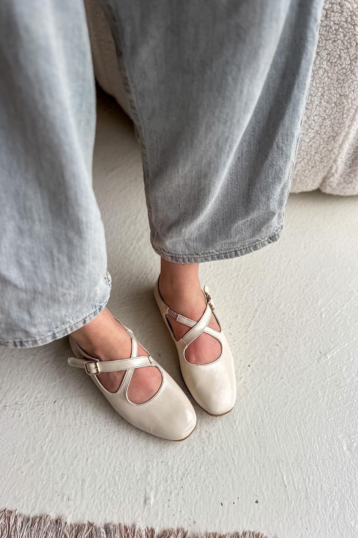 shopcolic 1082 GÜNLÜK RAHAT ŞIK MANGOMOD KADIN LOAFER BABET