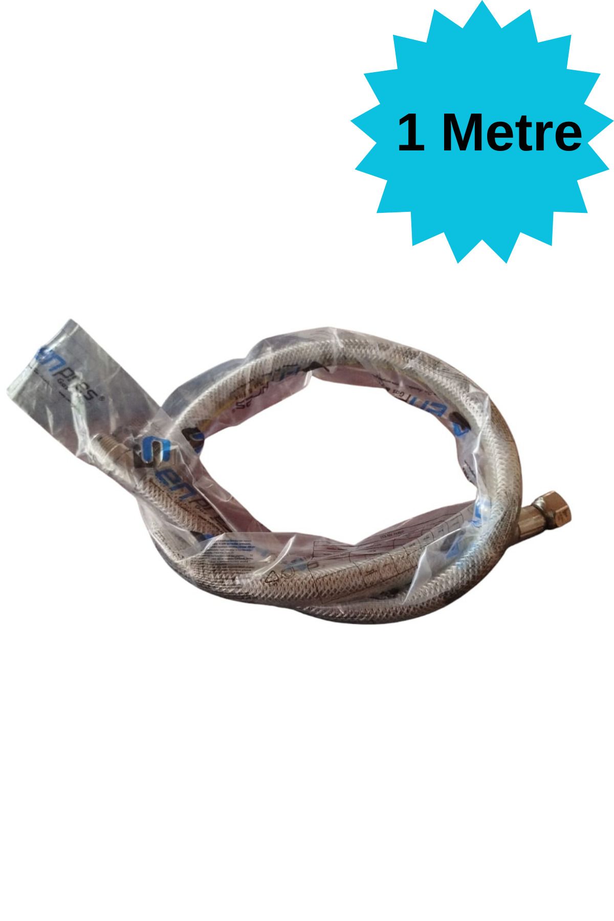 SAHAF Ocak Doğalgaz Hortumu Flexi 100CM