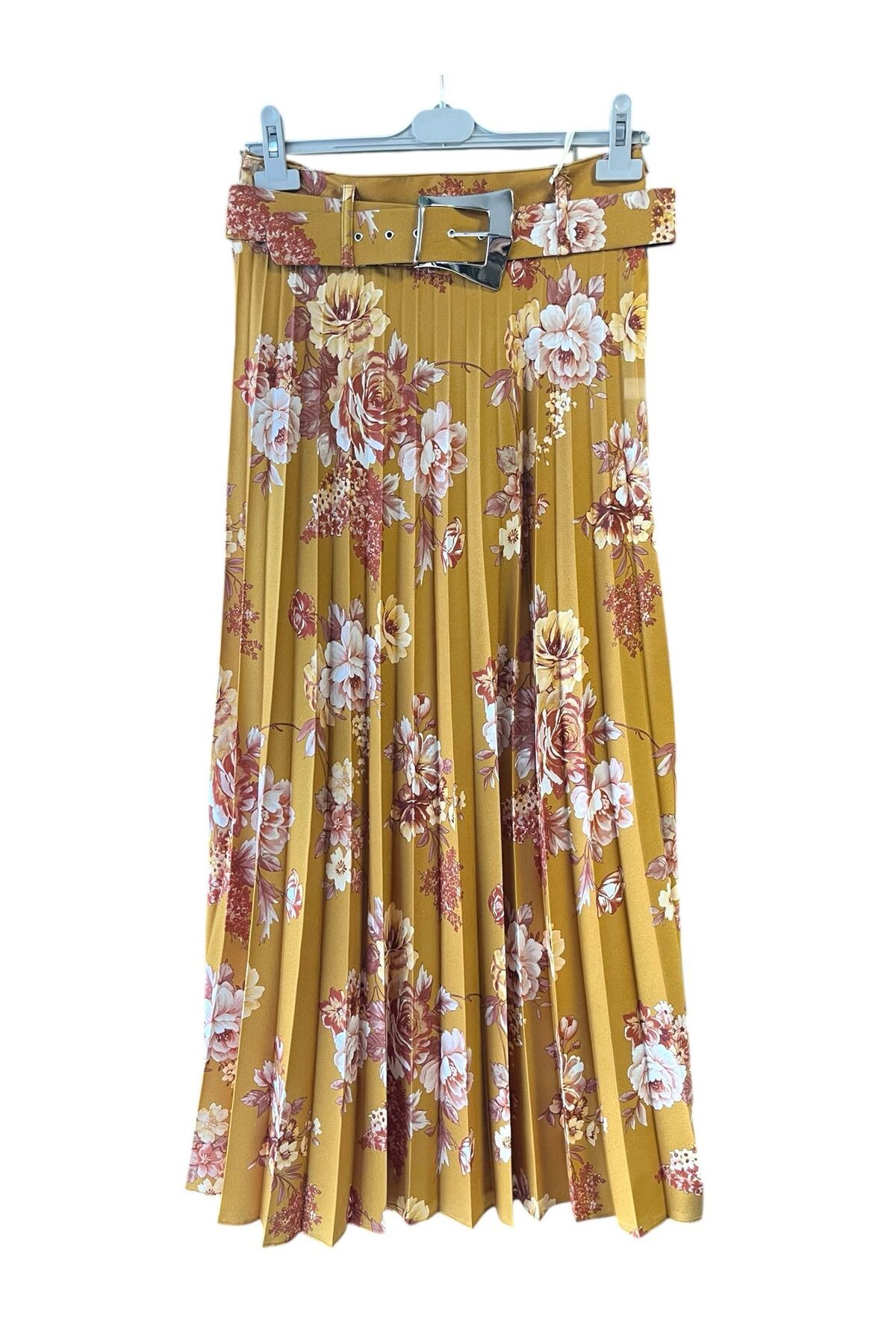 Butik Tesettür Likralı Kumaş Yazlik Etek