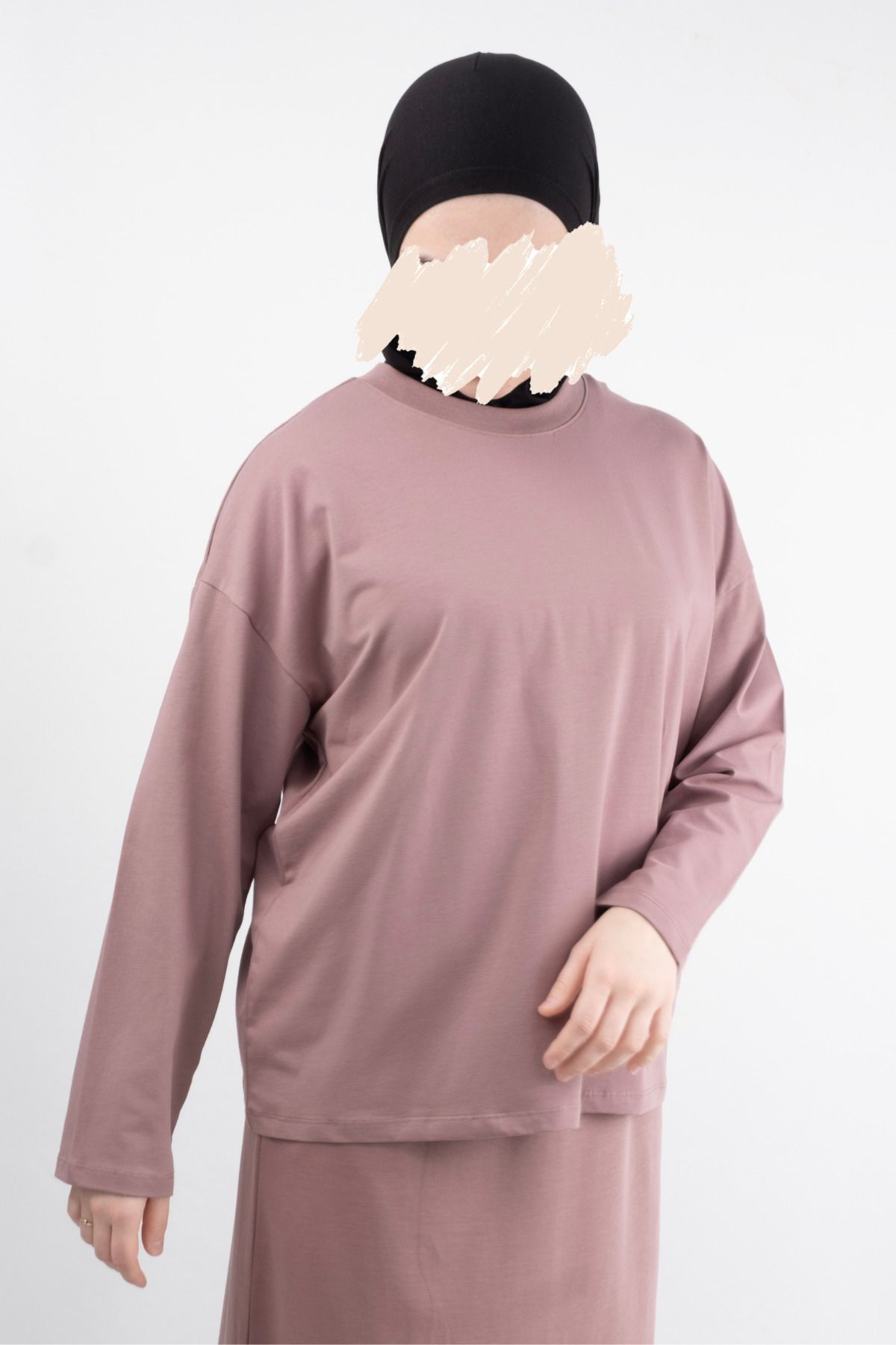 Vauva GENİŞ UZUN KOL OVERSIZE TSHIRT 25541
