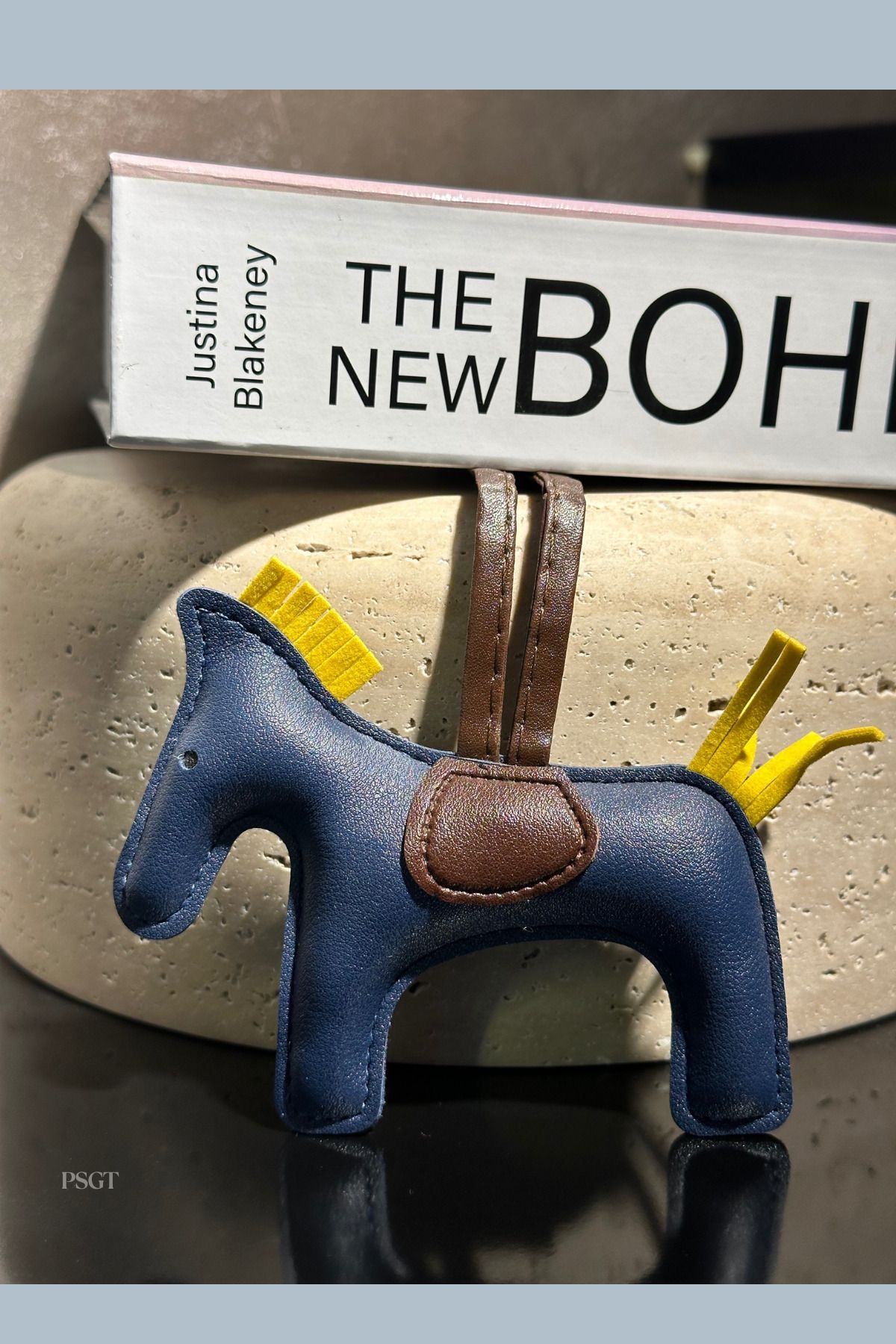 PSGT Horse El Yapımı Çanta Charm Anahtarlık Çanta Aksesuarı Bag Charm