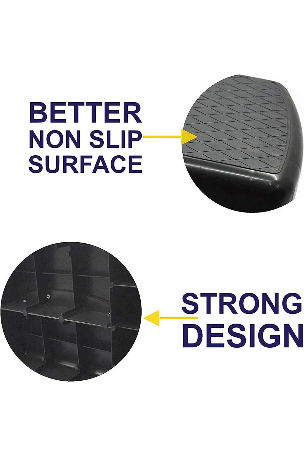 درجة ايروبيك لتمارين اللياقة البدنية قابلة للتعديل مع رافعات مناسبة لصالة الألعاب الرياضية المنزلية