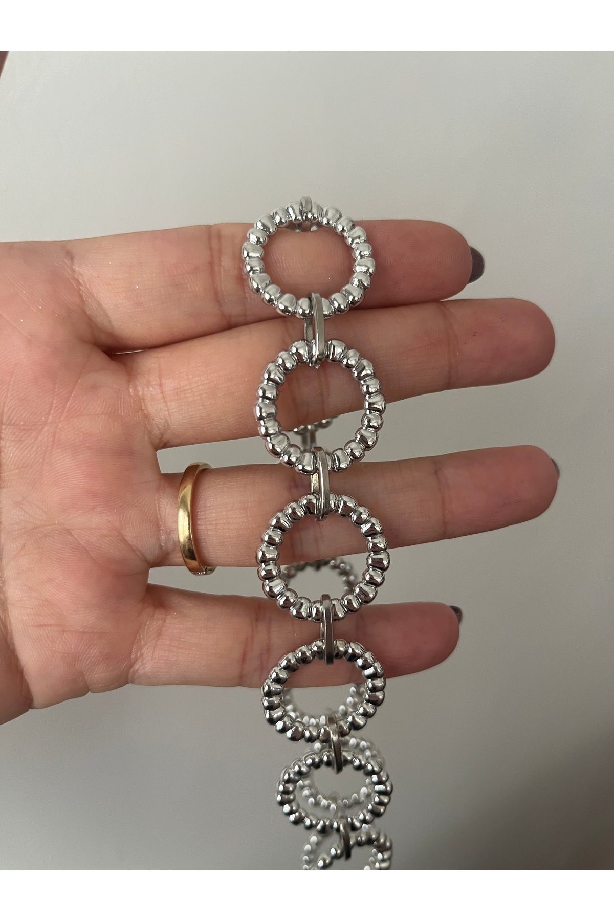 Hoop jewelery-Chain Design Choker Necklace 3