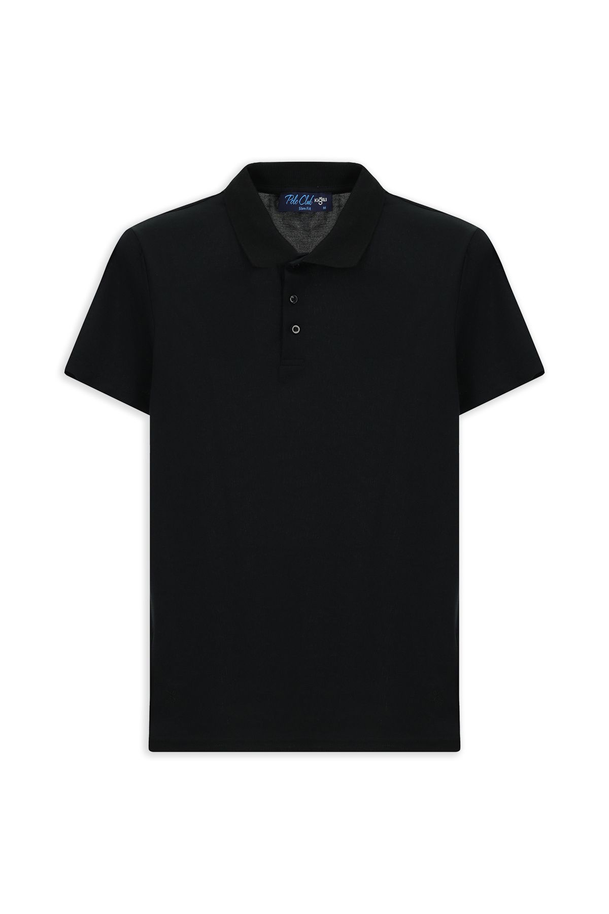 Kiğılı Slim Fit Pamuklu Düz Polo Yaka Tişört