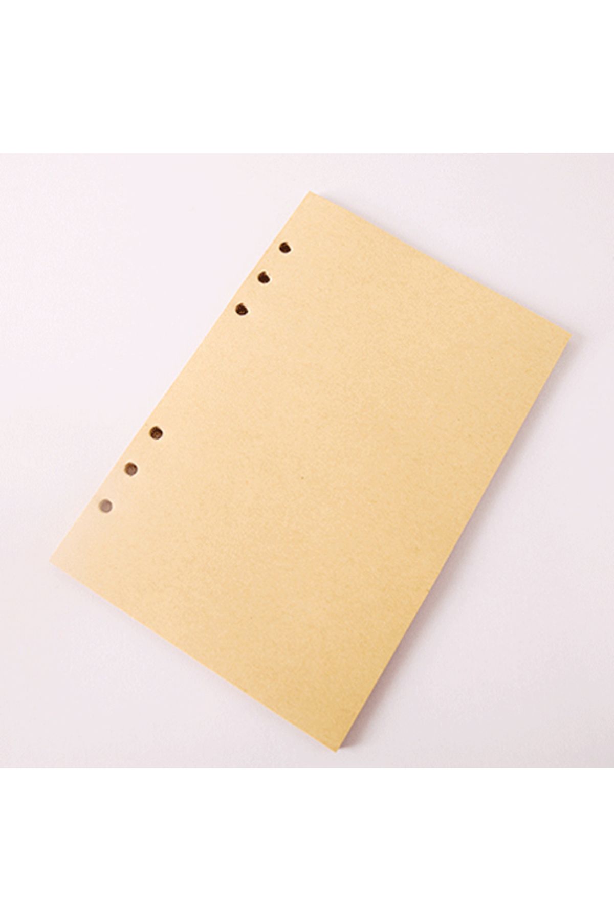 gcaksesuar Deri Yaprak Desenli Çizgisiz Defter
