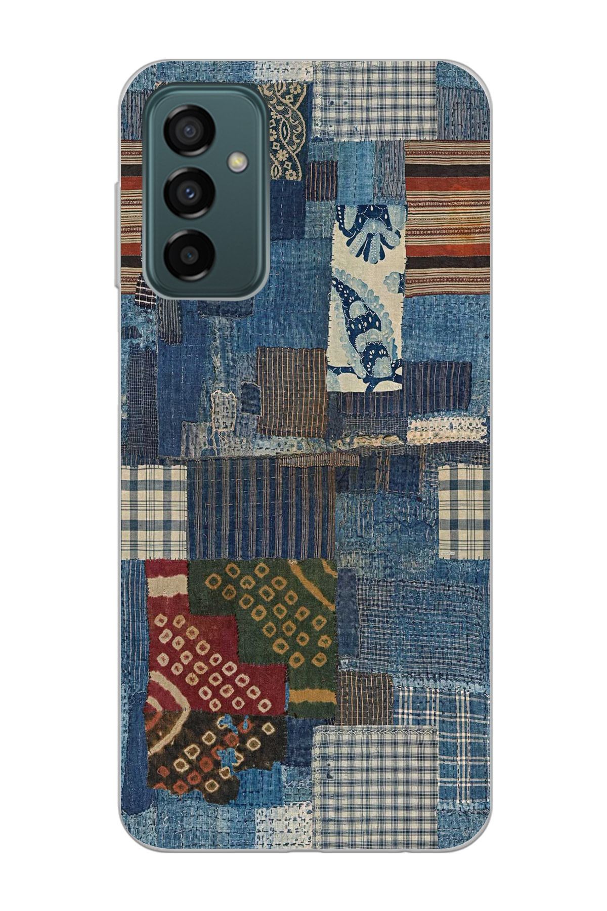 moonset Samsung Galaxy M13 / M23 Uyumlu Vintage Tasarımlı Baskılı Şeffaf Telefon Kılıfı