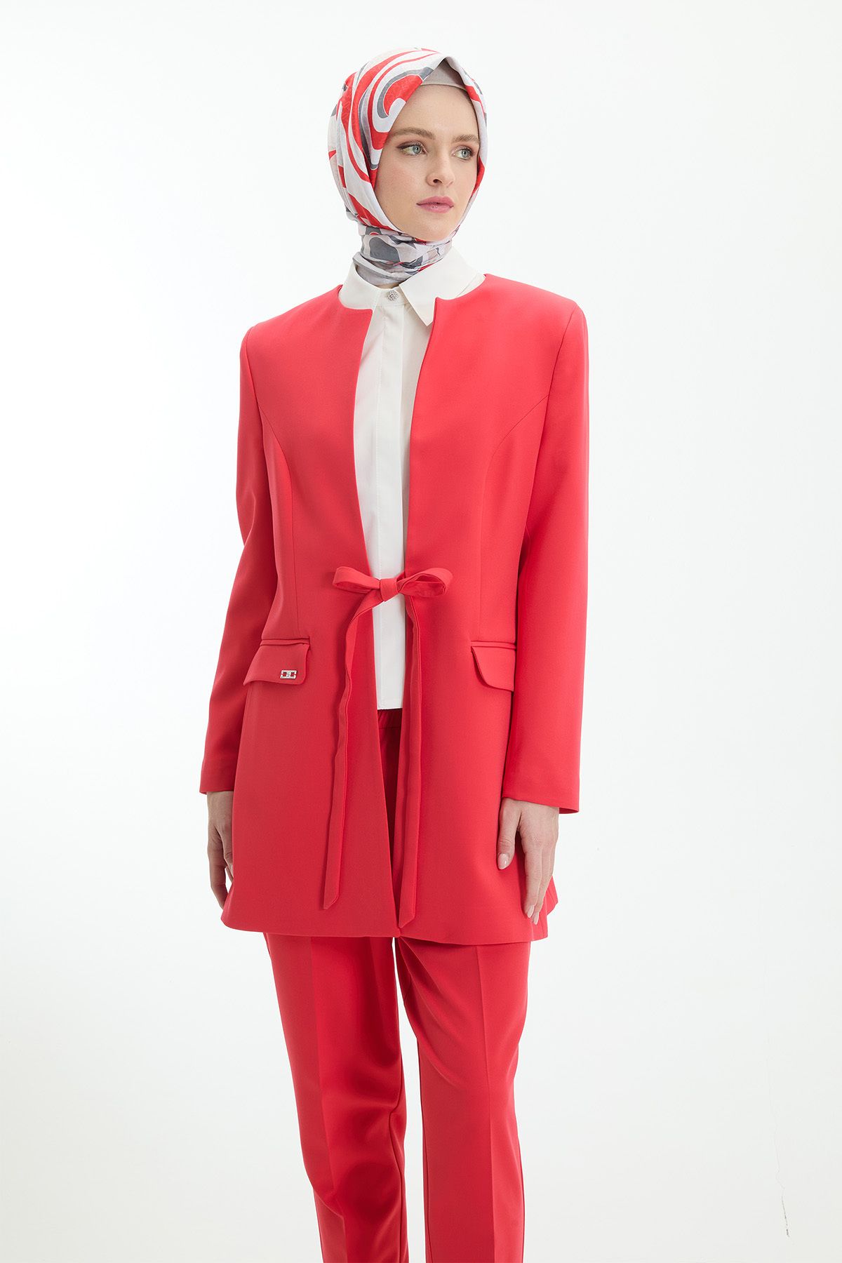 Setrms Kuşaklı Blazer Ceket
