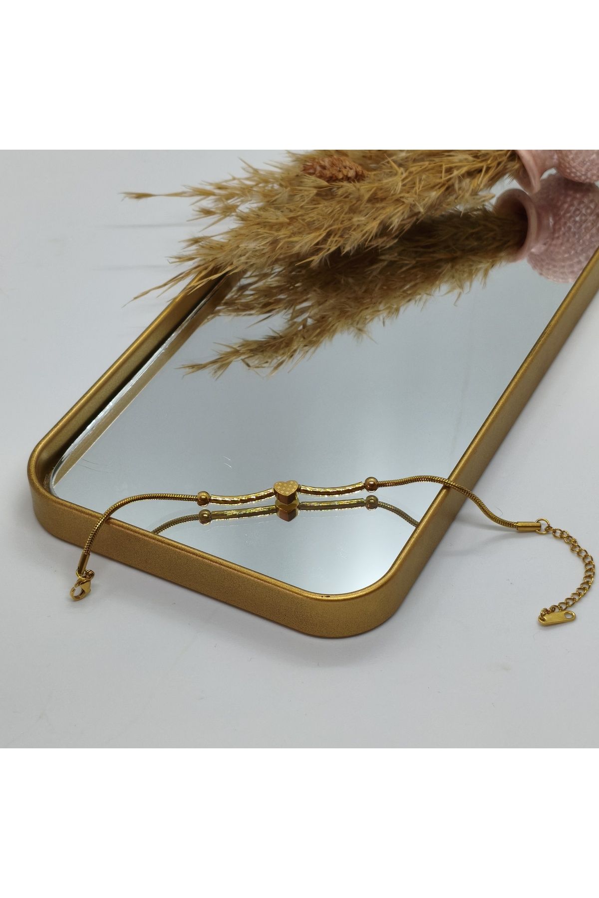 Butik MONARE İtalyan Zincir Çelik Bileklik
