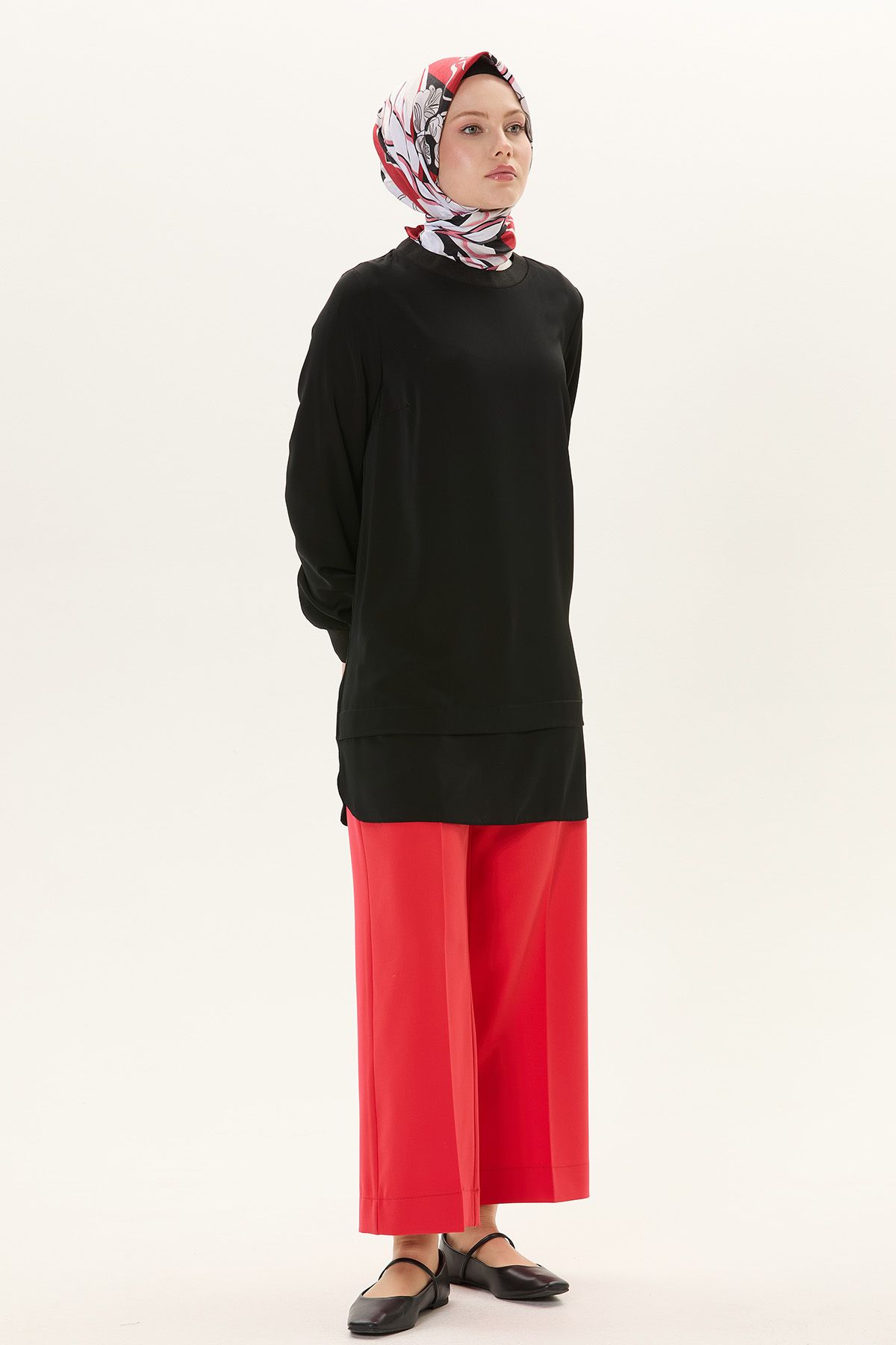 Setrms Uzun Kollu Basic Tunik