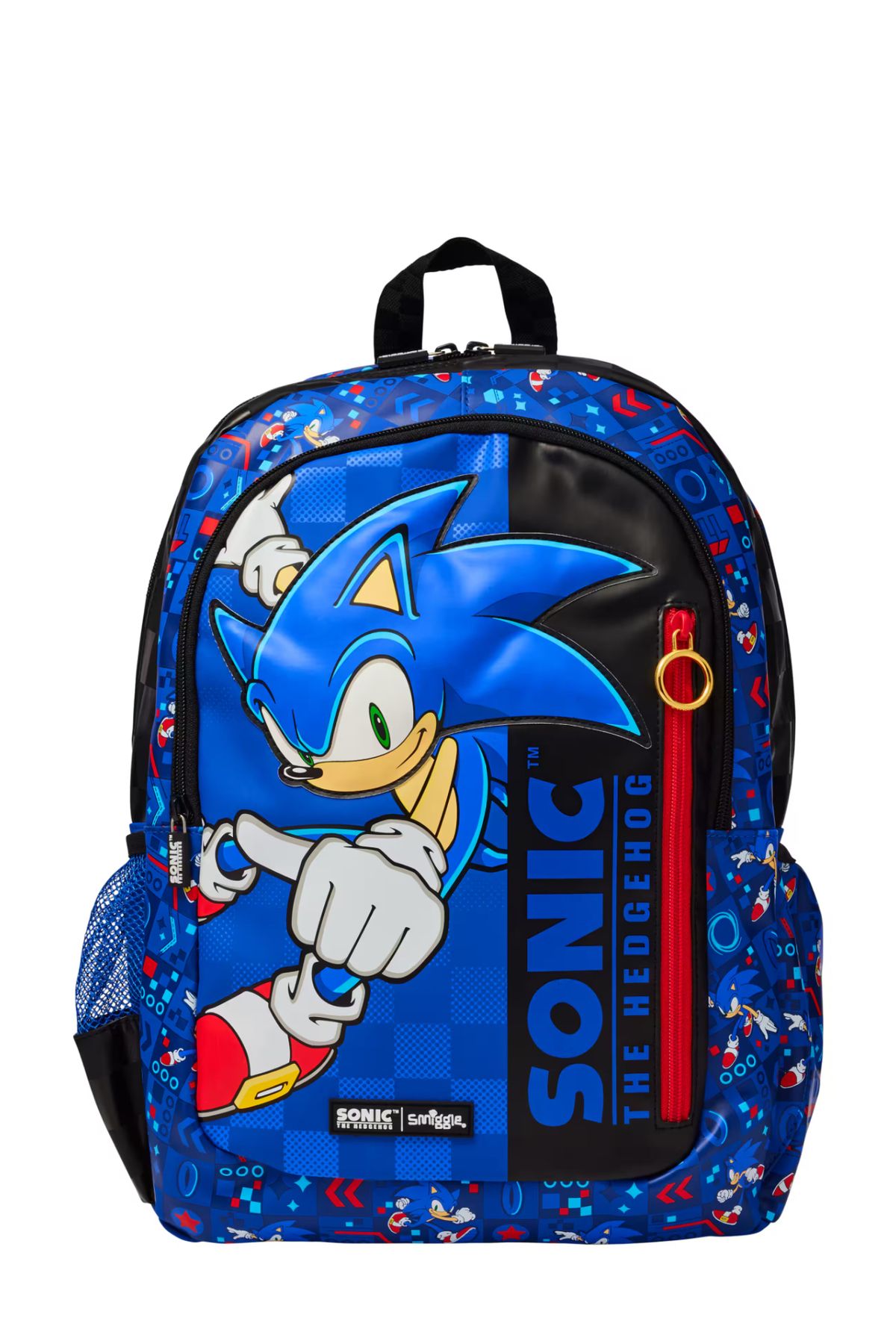 SMIGGLE SONIC 3 BÖLMELİ FERMUARLI SIRT ÇANTASI