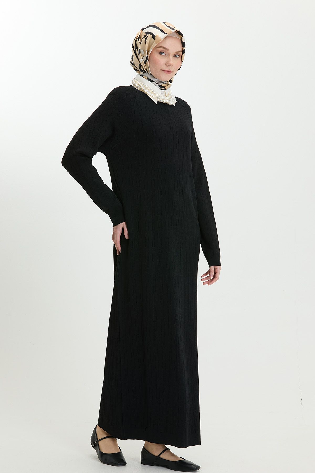 Setrms Oversize Basic Triko Elbise