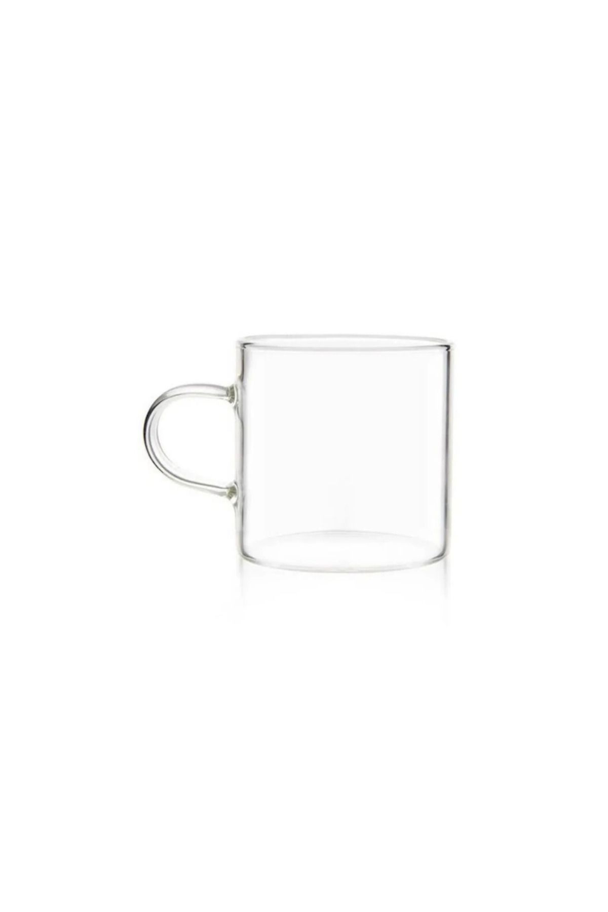 Yağmur ECE Home 6'lı 125 ml Cam Espresso Fincan Seti – Sunumluk Şık Kahve Fincanları