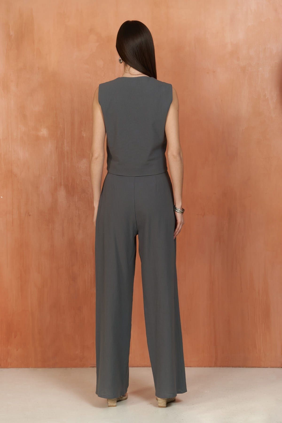BOHEMAİ-Montana Anthrazit Weste Hosen Set 4