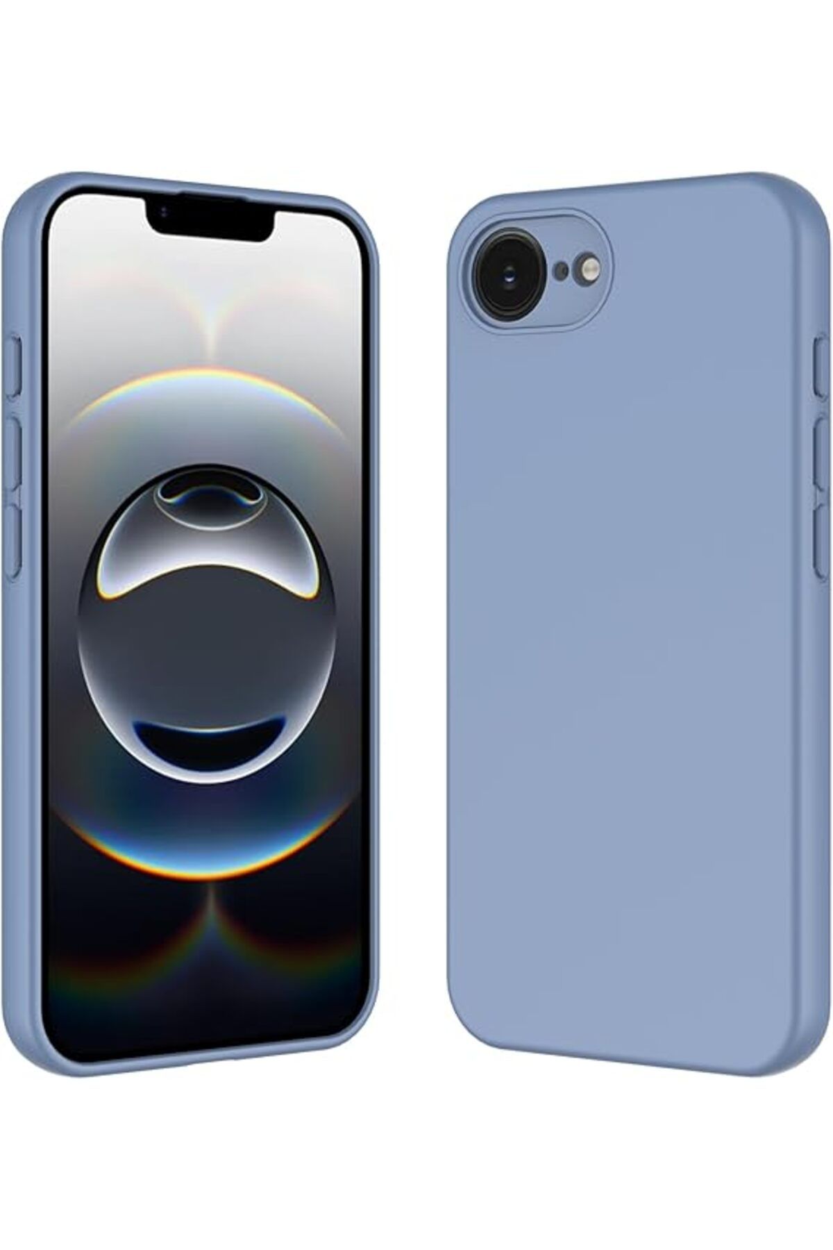 Leybaks iPhone 16E Uyumlu Kılıf Içi Kadife Silikon Case