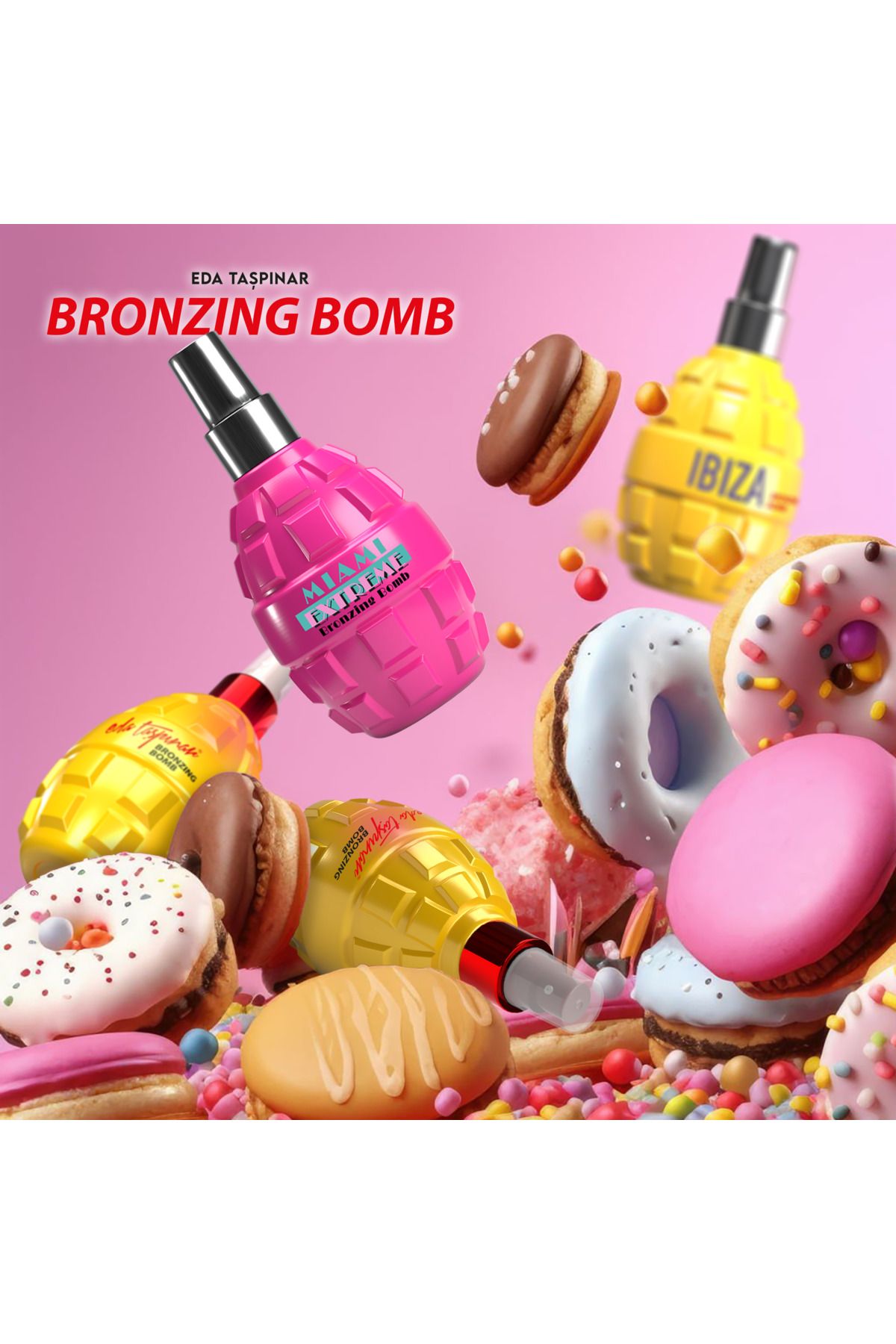 برنزه کننده مجموعه برنز کامل شماره 2 BRONZING BOMB X ADT EGX18 Eda Taşpınar